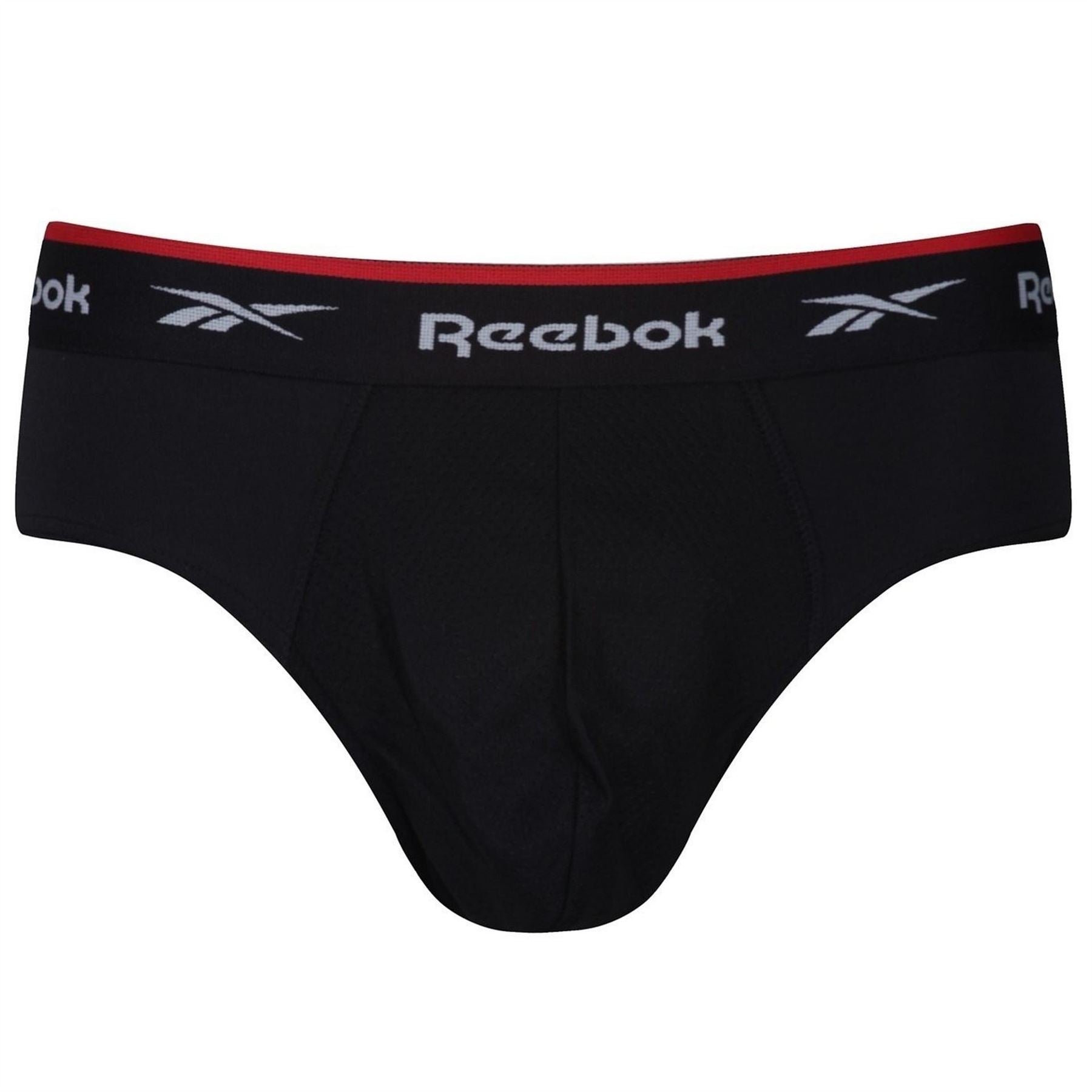 Reebok Mens 3 Pack Performance Briefs