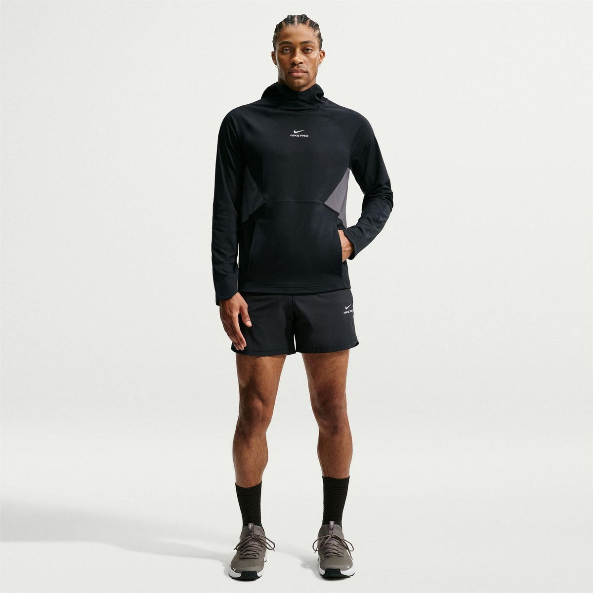 Nike Hooded Neck Raglan Sleeve Midlayer Sweatshirt