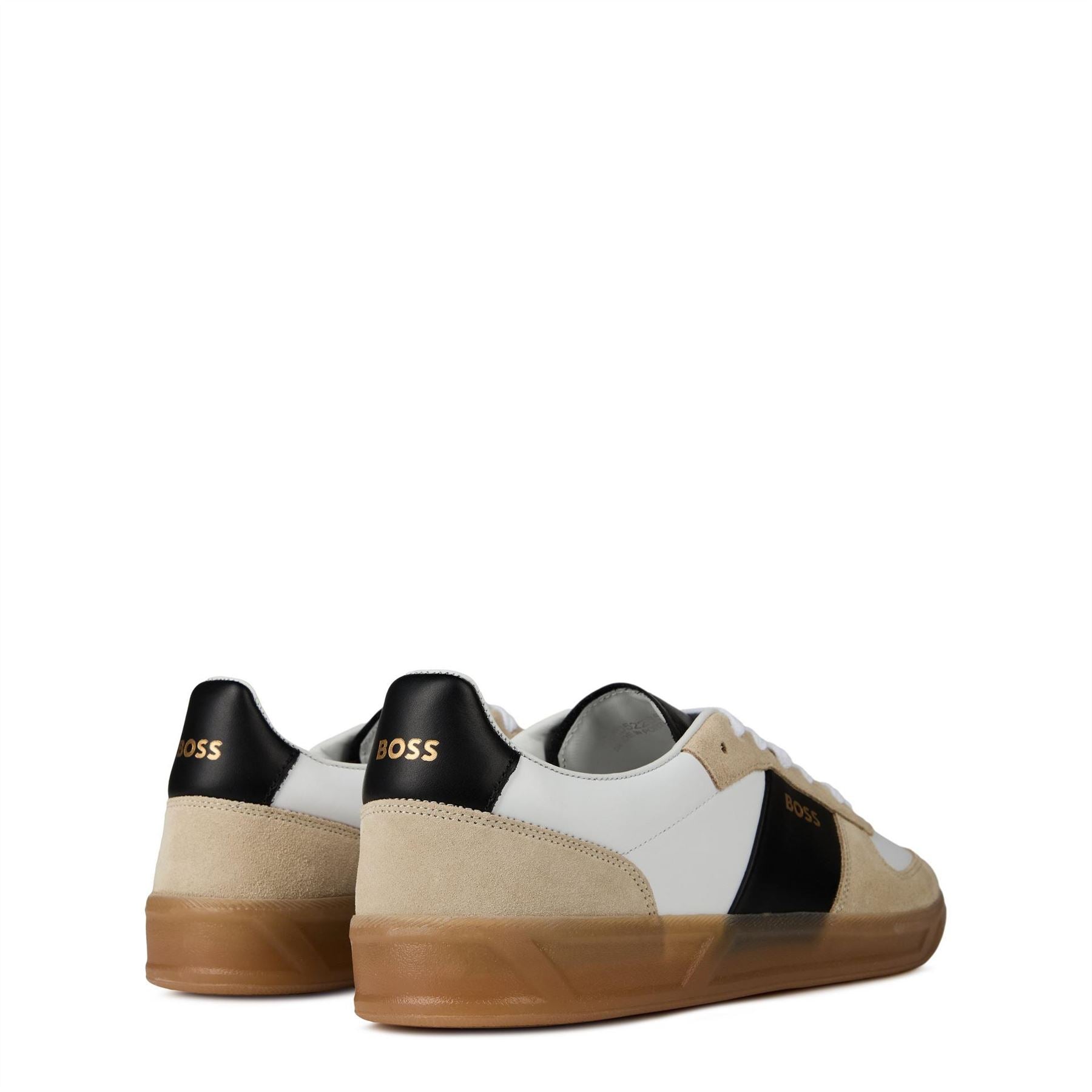 Boss Brandon Leather Low Top Trainers