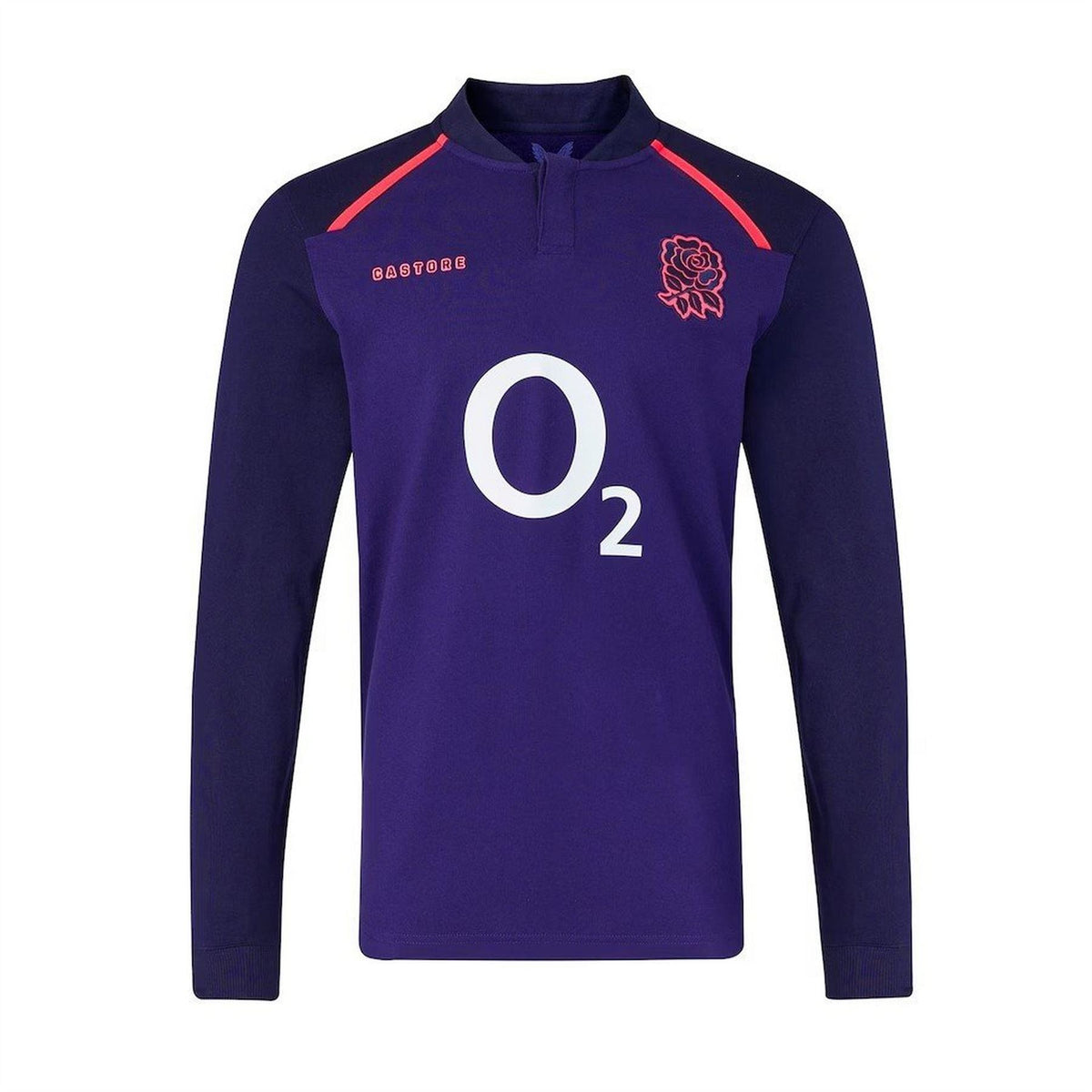 Castore England Away Longsleeve Rugby Shirt 2026