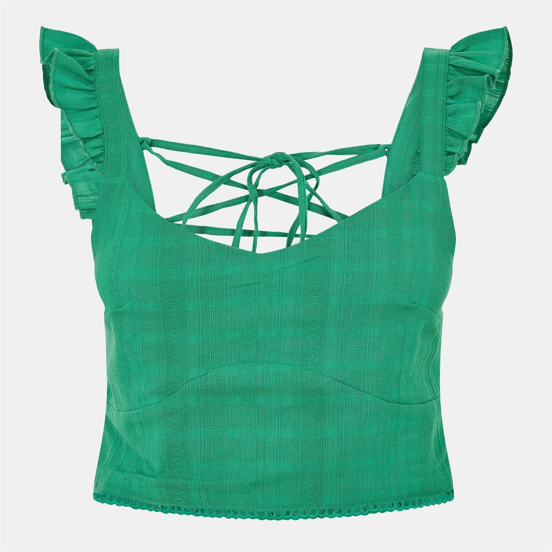 Jack Wills Frill Sleeve Top