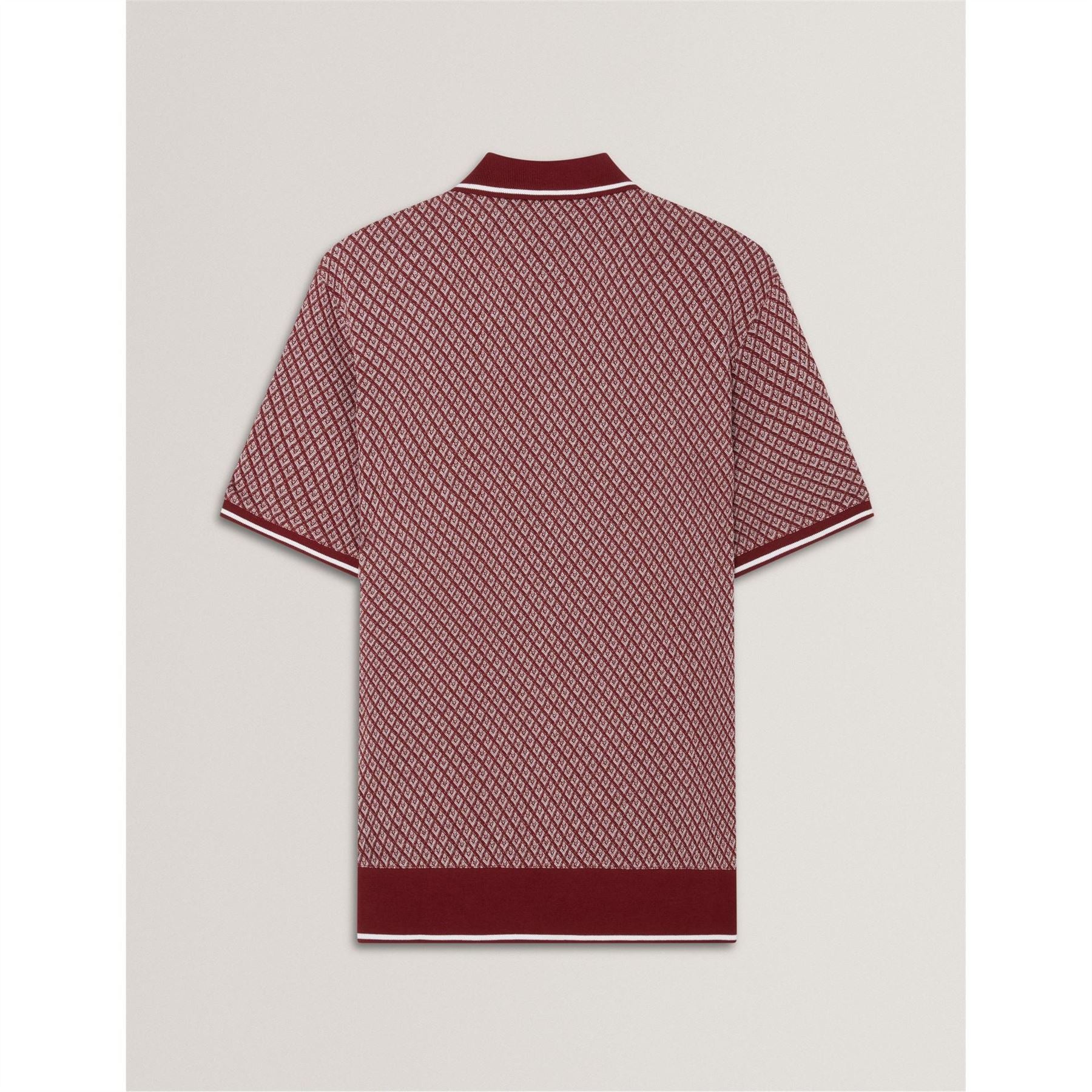 Ted Baker Collared Neck Short Sleeve Polo Shirt