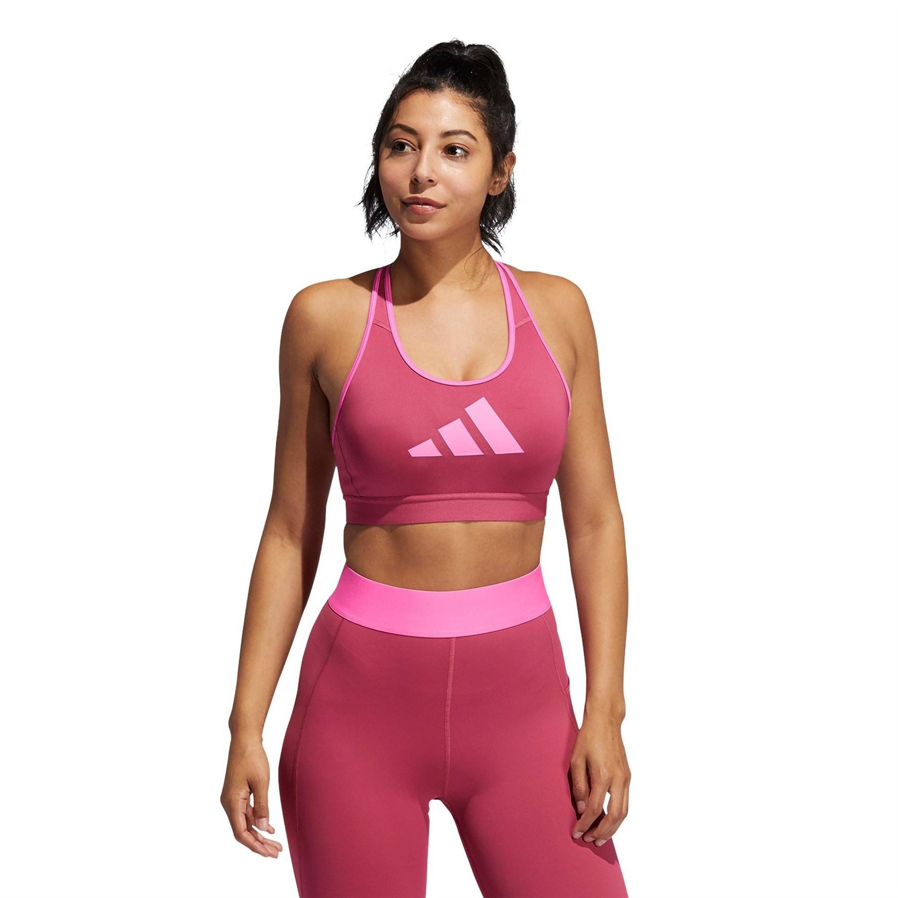 adidas Womens Rest Medium Impact Sports Bra