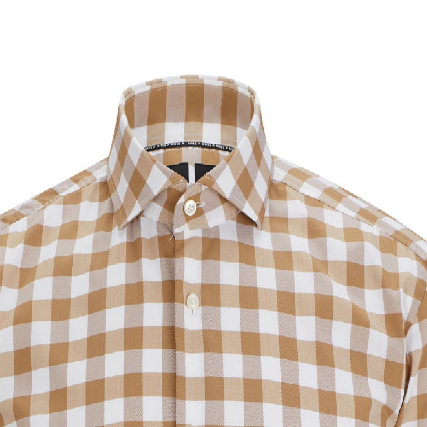 Boss P Hank Spread Long Sleeve Oxford Shirt