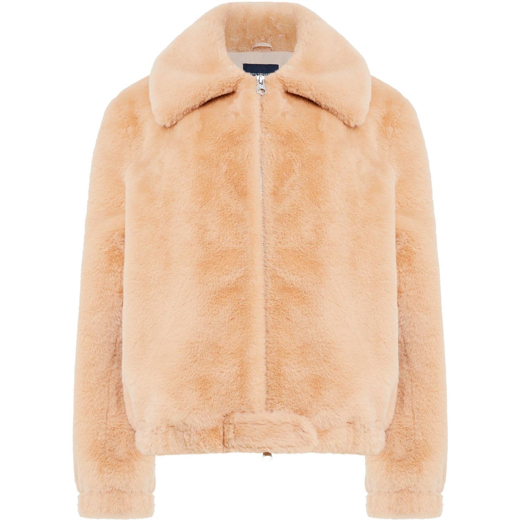 French Connection Iren Faux Fur Jacket