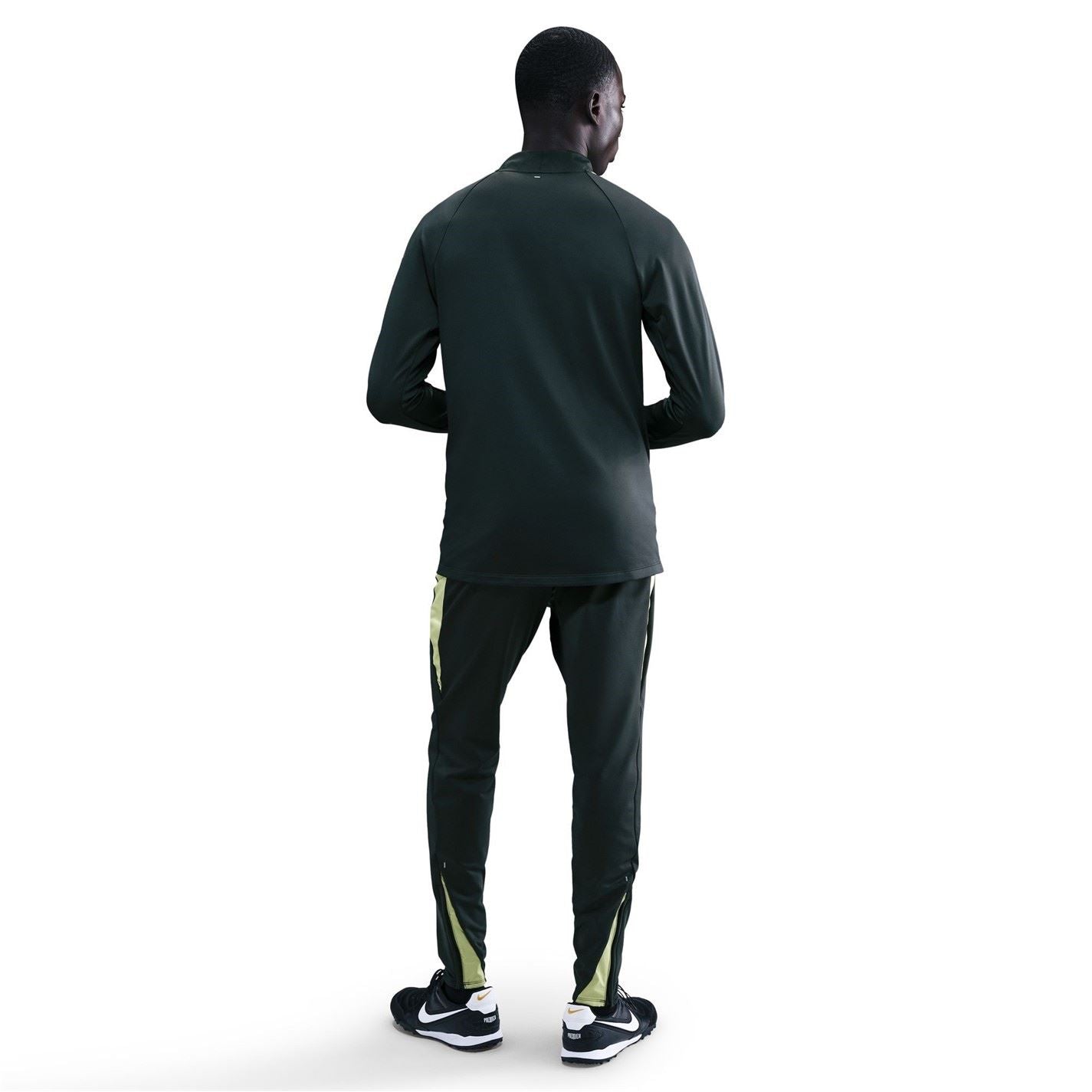 Nike Zip Neck Raglan Sleeve Slim Fit Drill Top