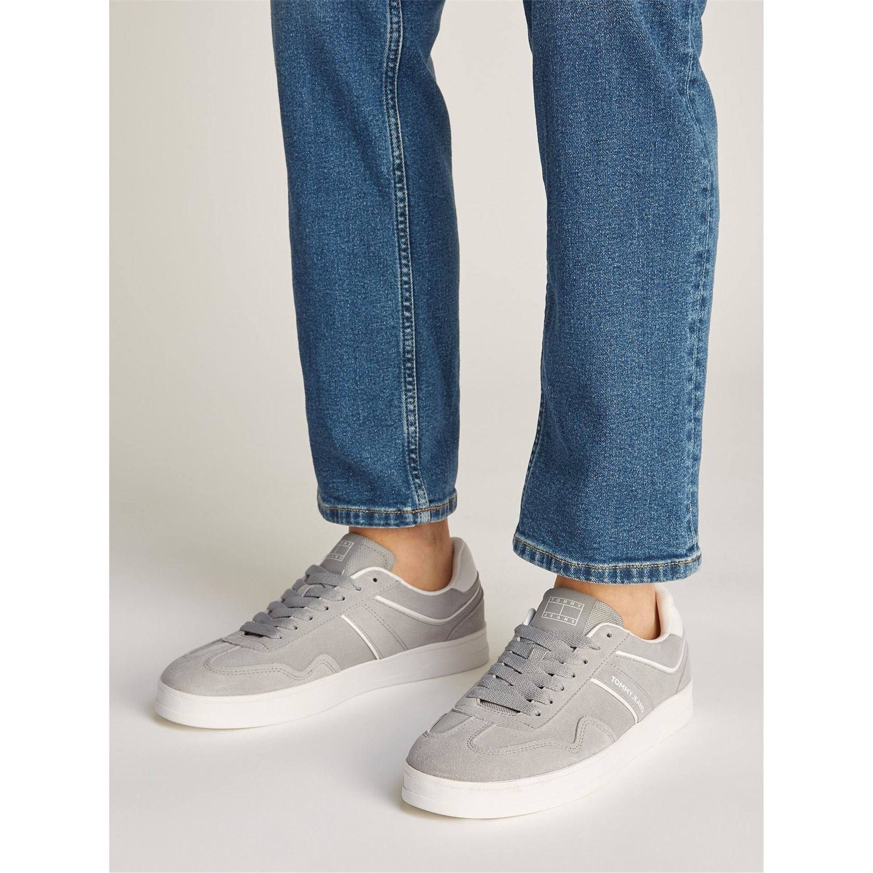 Tommy Jeans Greenwich Suede Low Top Trainers