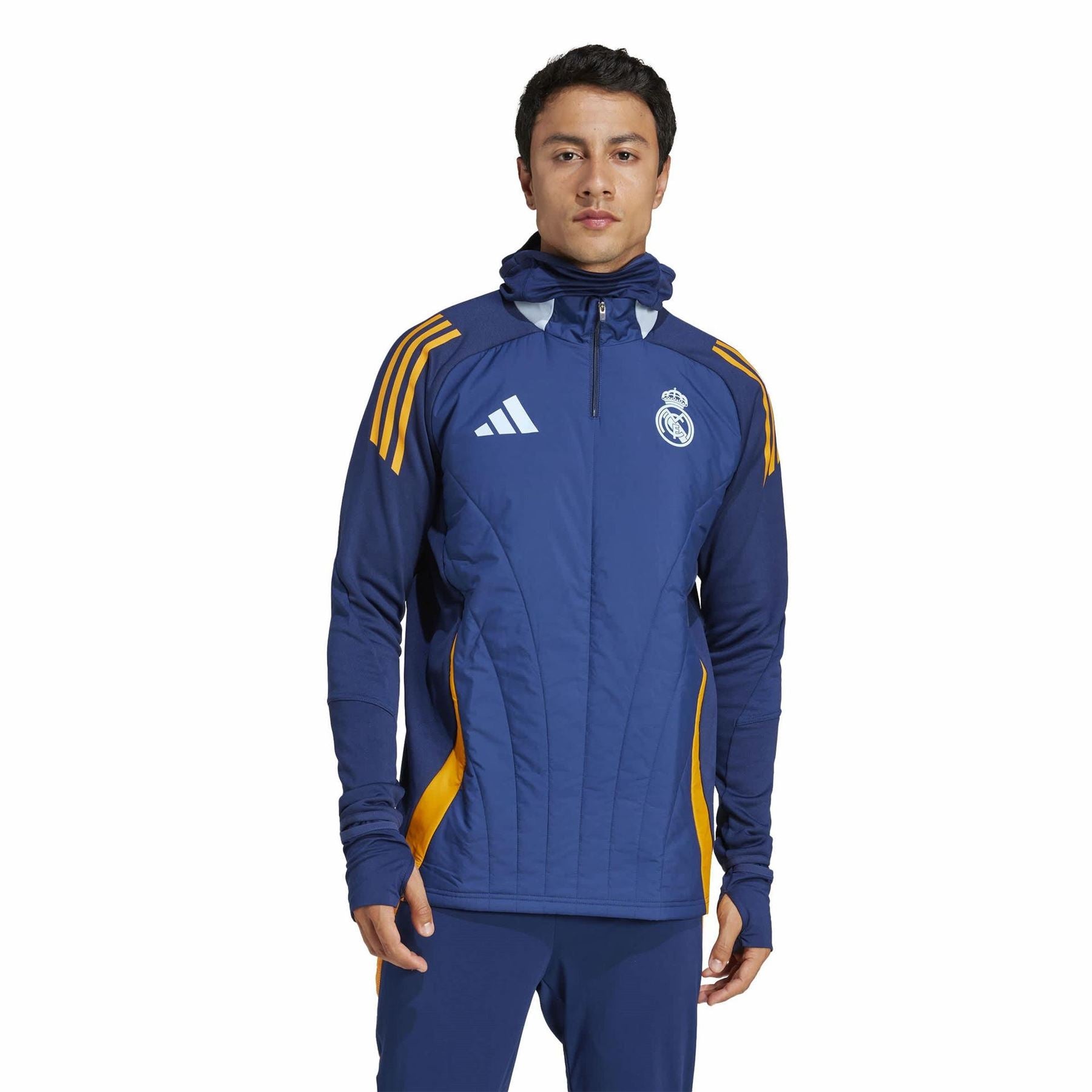 adidas Real Madrid Winterized Tracksuit Top Adults