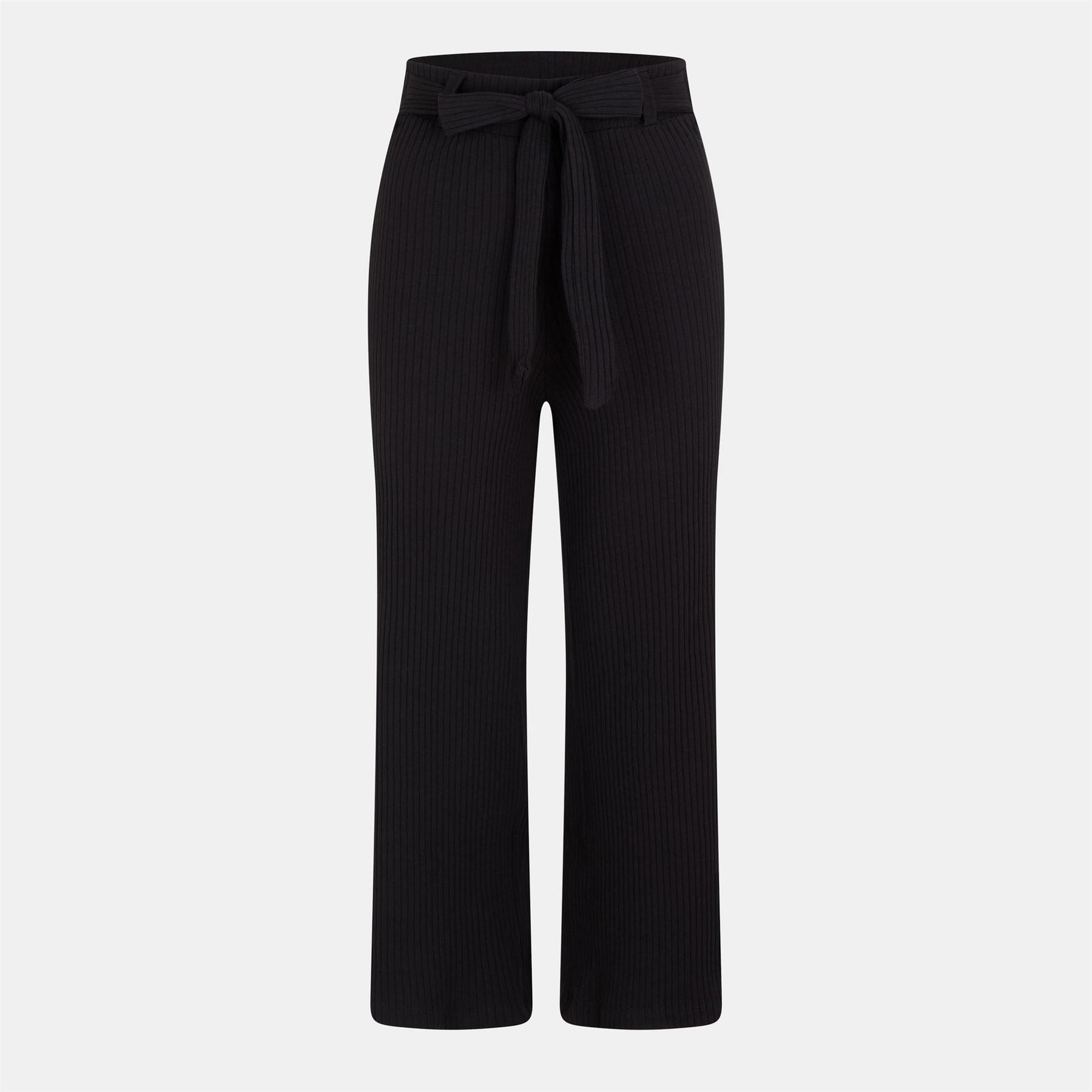 Brave Soul Trousers With Tie Belt