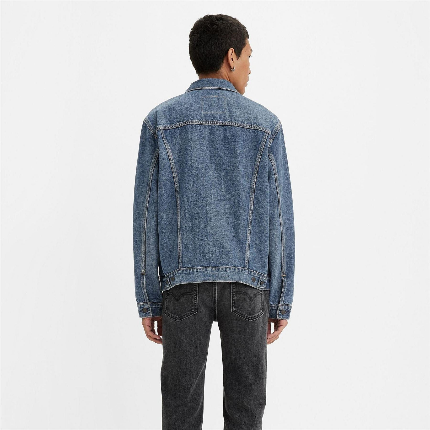 Levis Trucker Cotton Long Sleeve Denim Jacket
