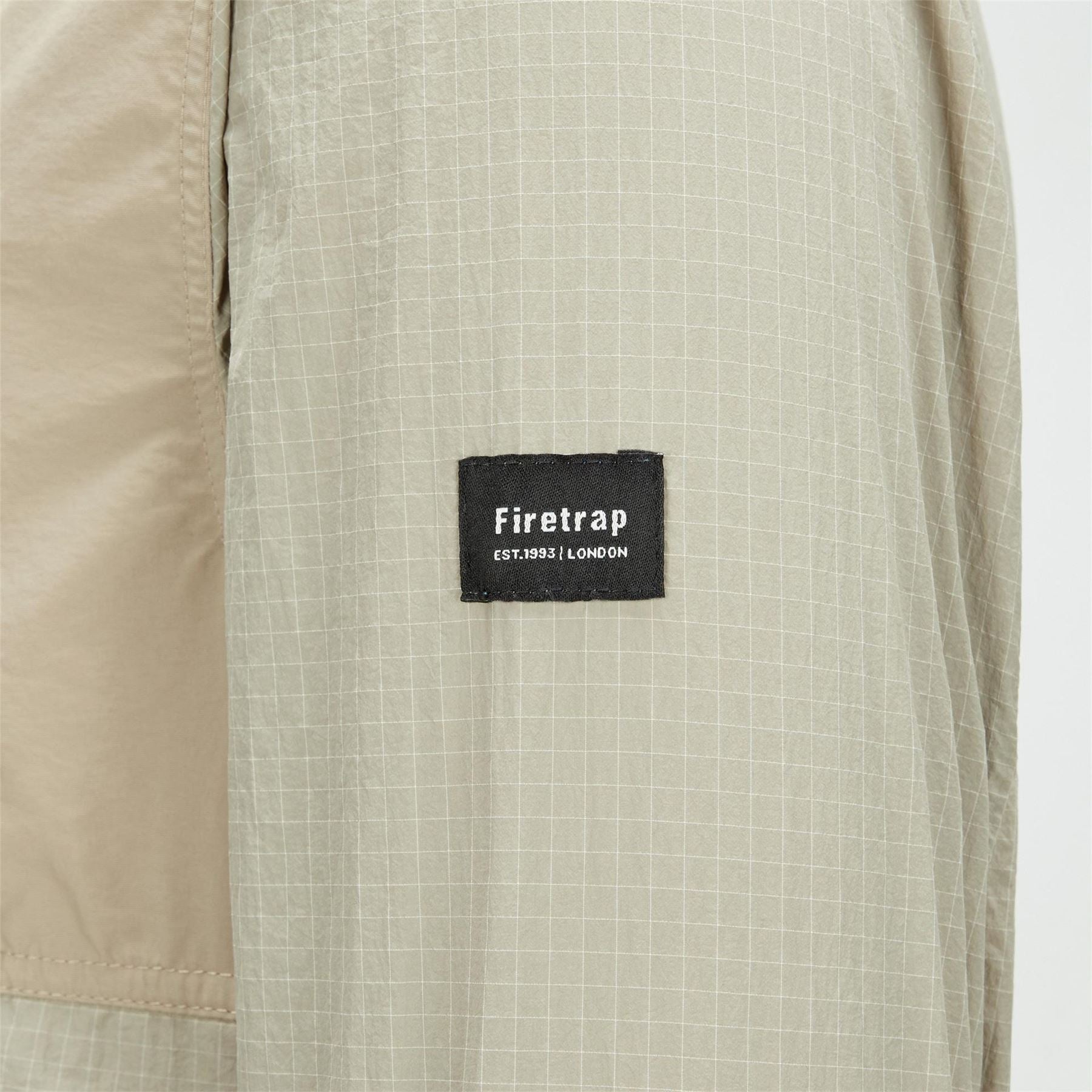 Firetrap Lightweight Wind Resistant Rain Anorak