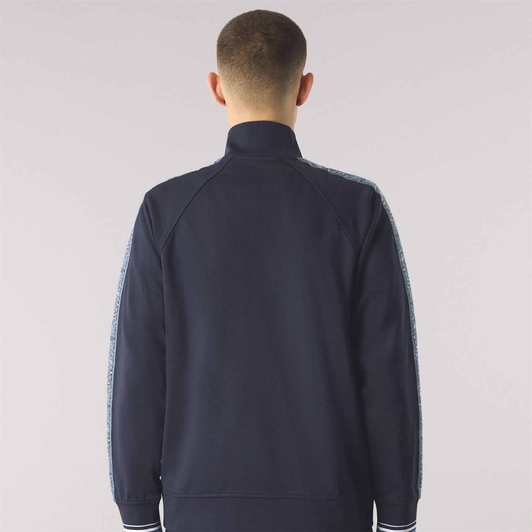 Pretty Green Mock Neck Regular Fit Athletic Top