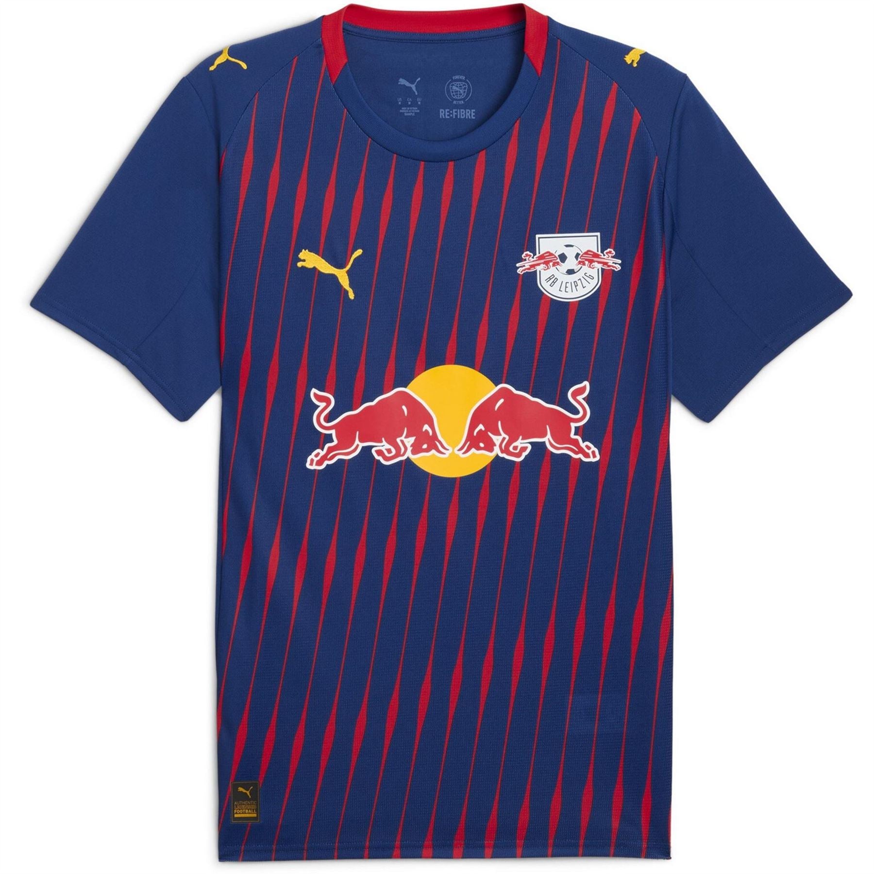 Puma Mens Rb Leipzig Authentic Away Football Shirt 2025 2026