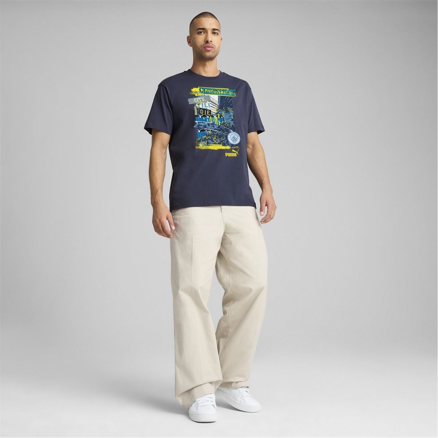 Puma Manchester City Ftblnrgy+ T-Shirt Adults