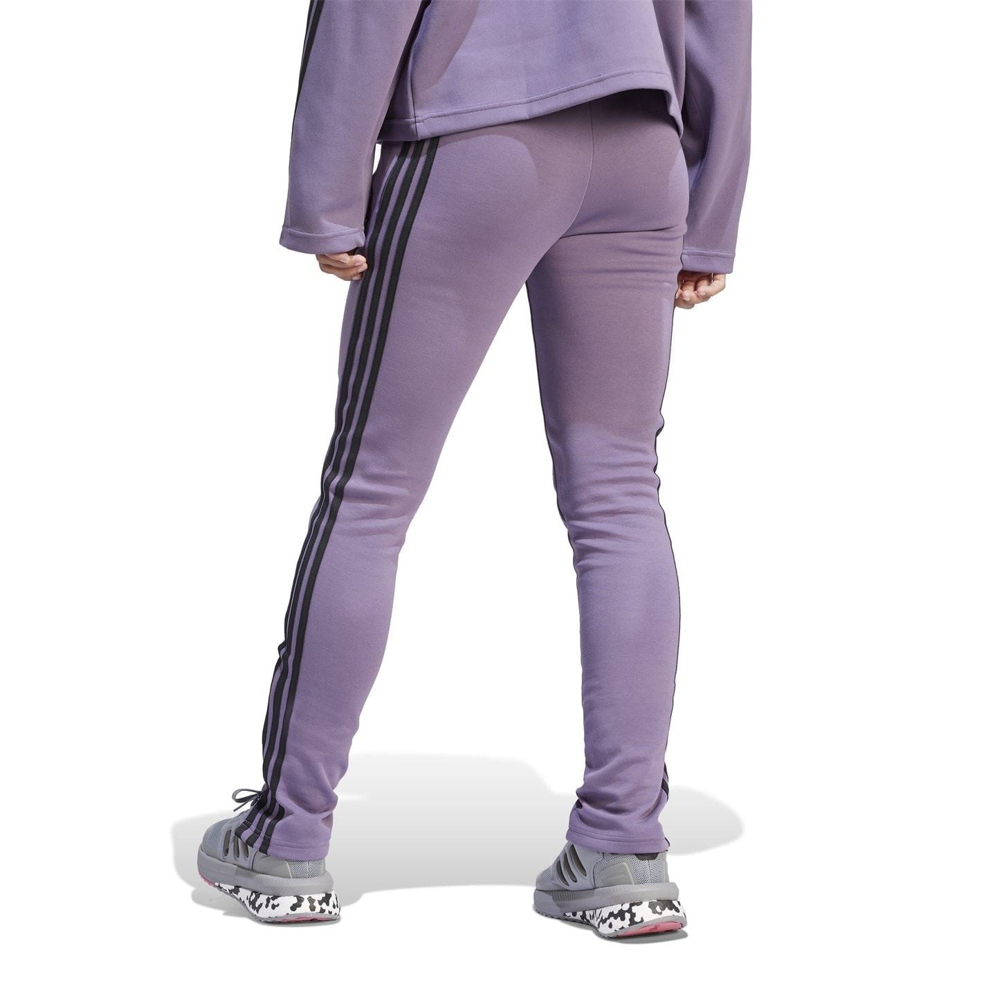 adidas Womens Icons 3 Stripe Tracksuit Bottoms
