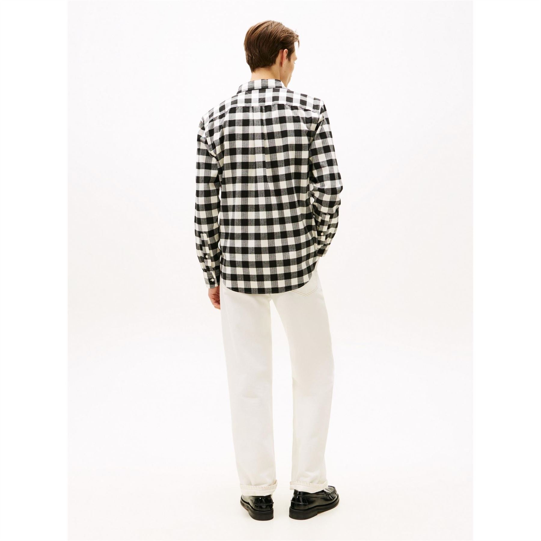 Tommy Hilfiger Buffalo Check Long Sleeve Patterned Shirt