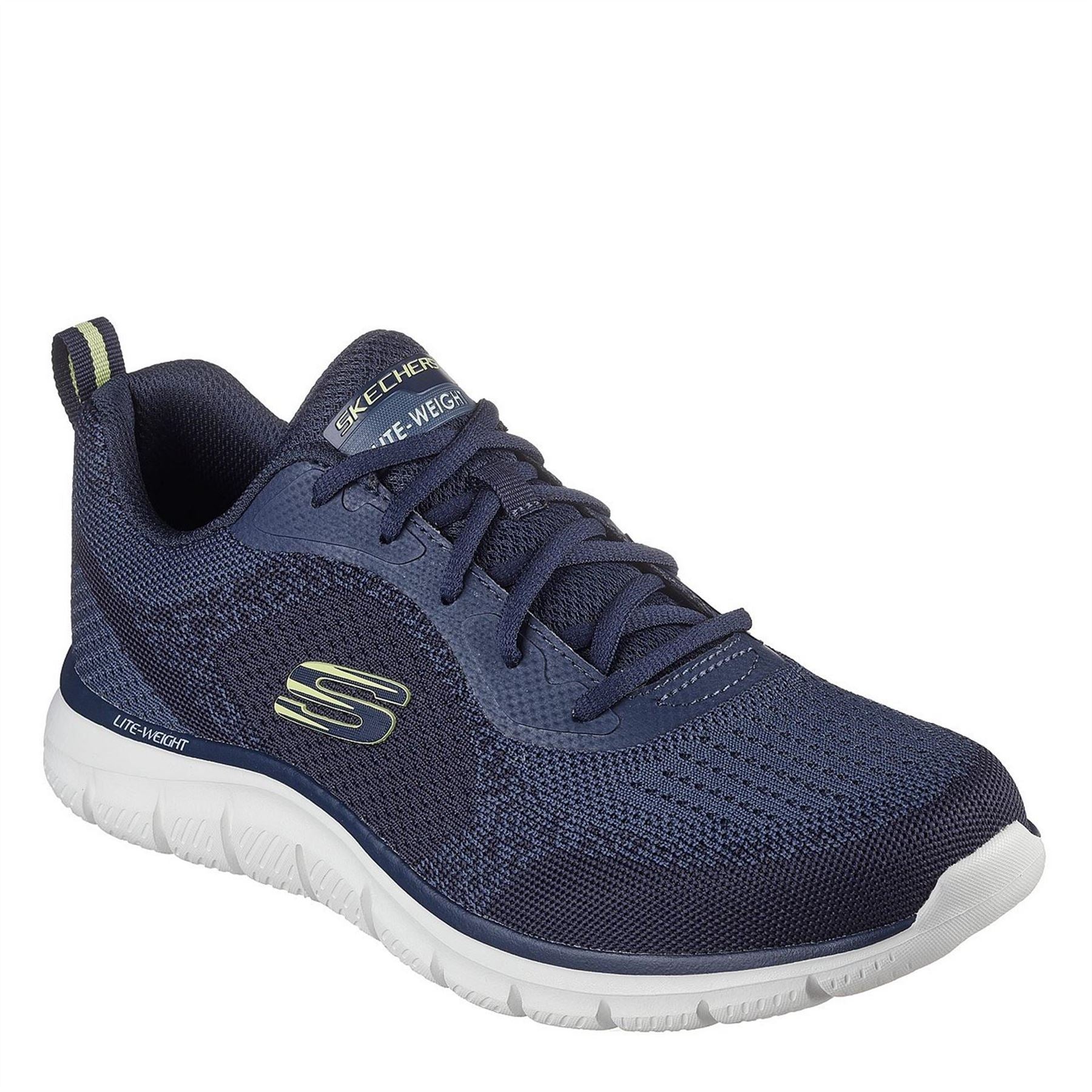 Skechers Track Glendor Lace Up Low Top Sneakers