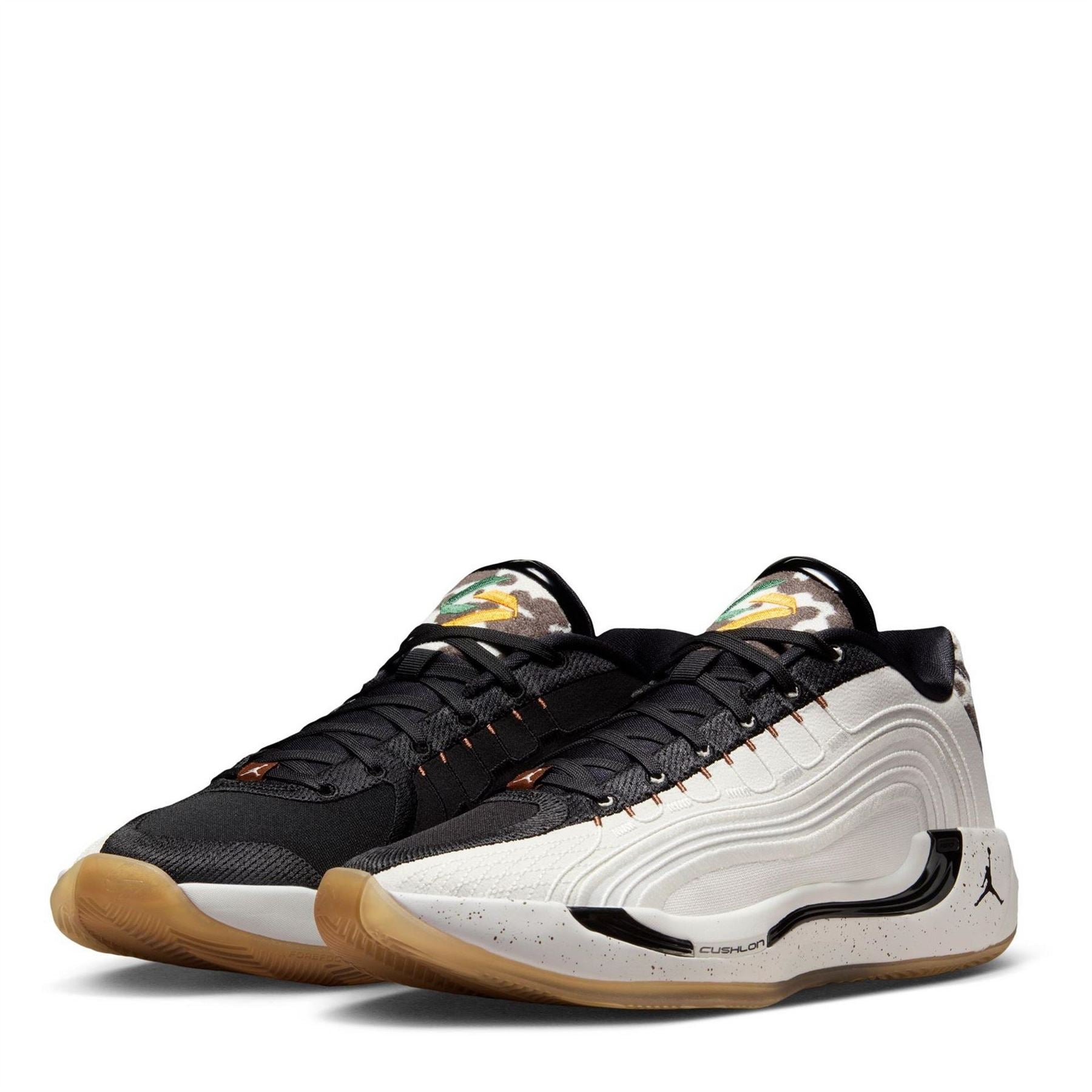 Air Jordan Luka 4 Low Top Round Toe Flat Heel Sneakers