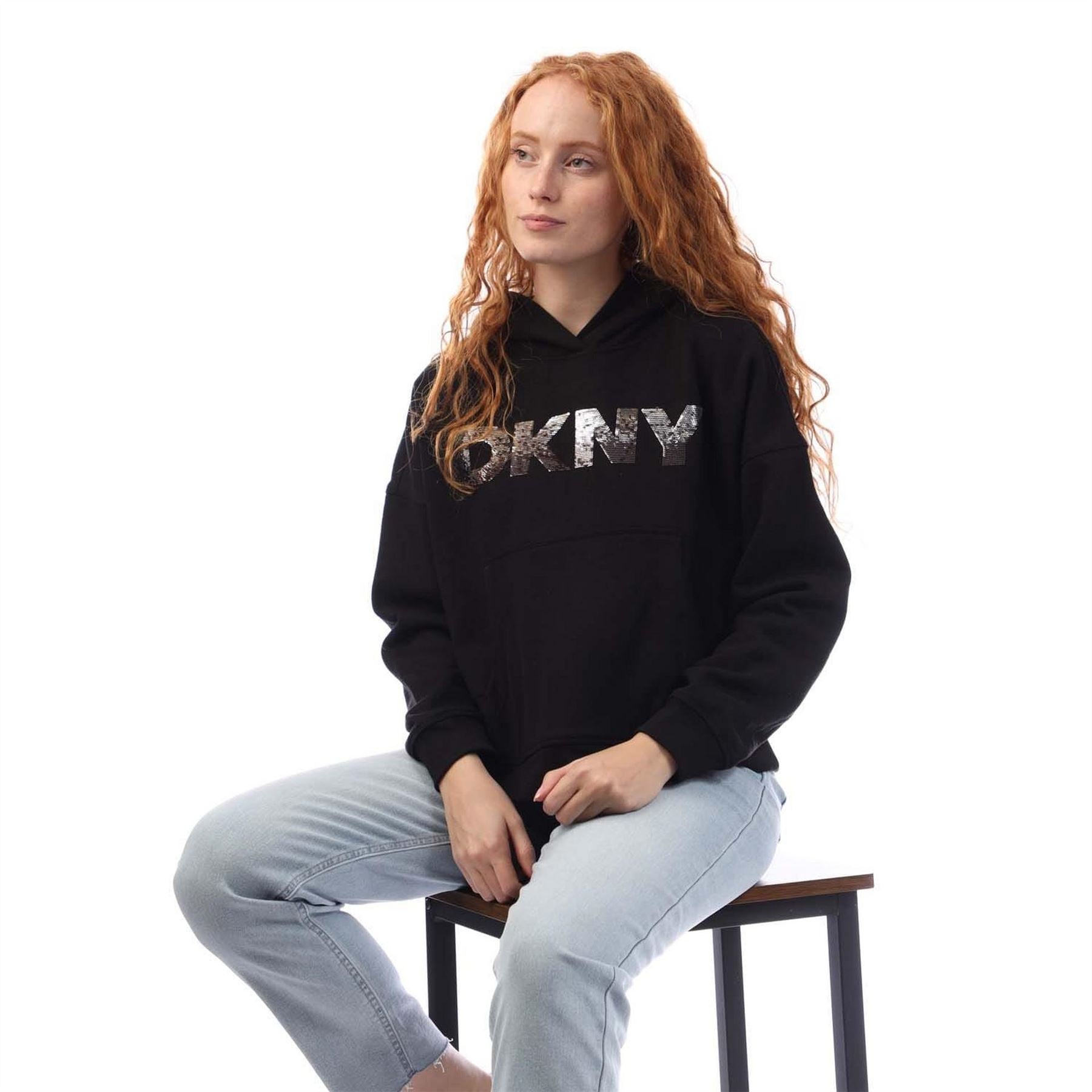 DKNY Logo Hoody