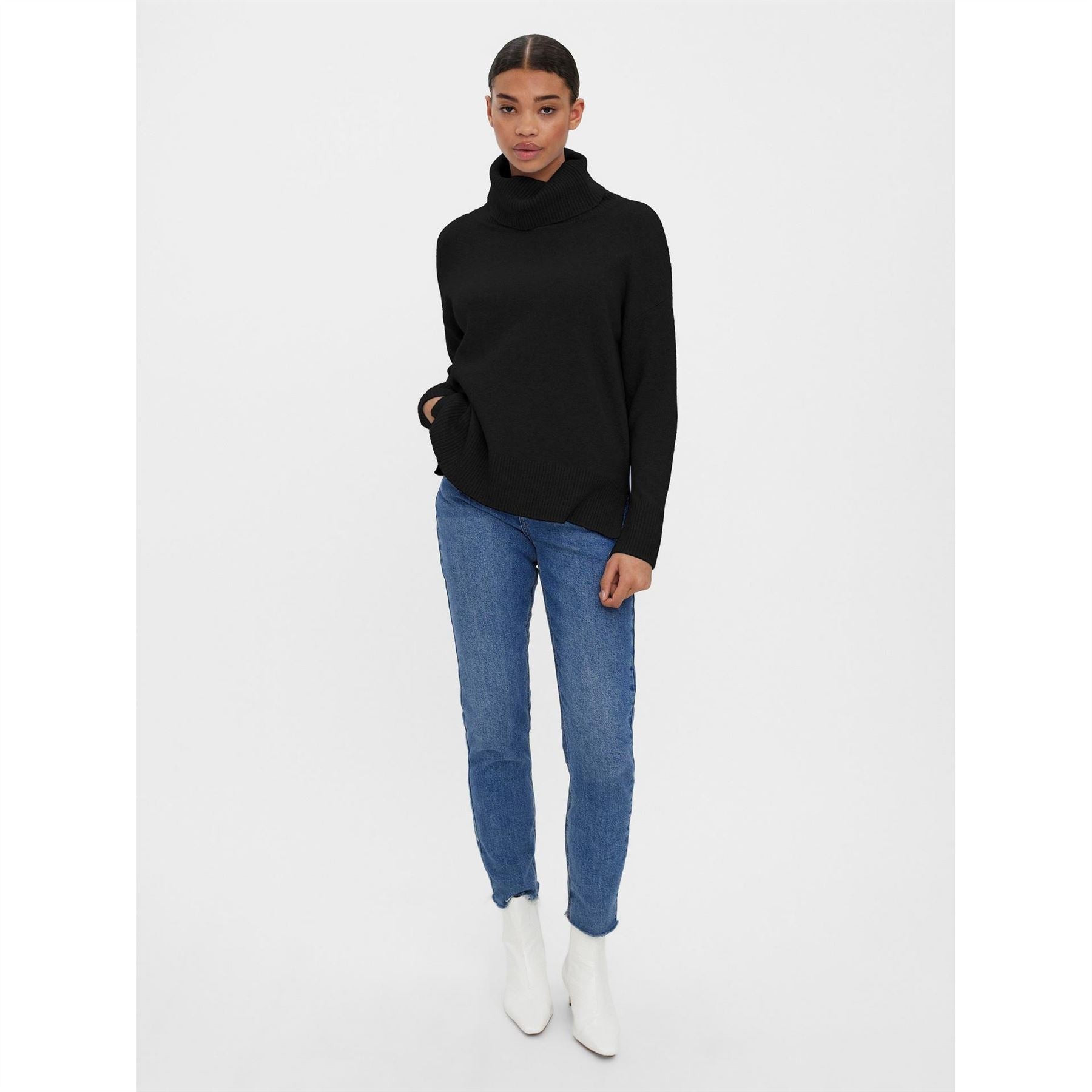 Vero Moda Cowl Neck Regular Fit Sweater