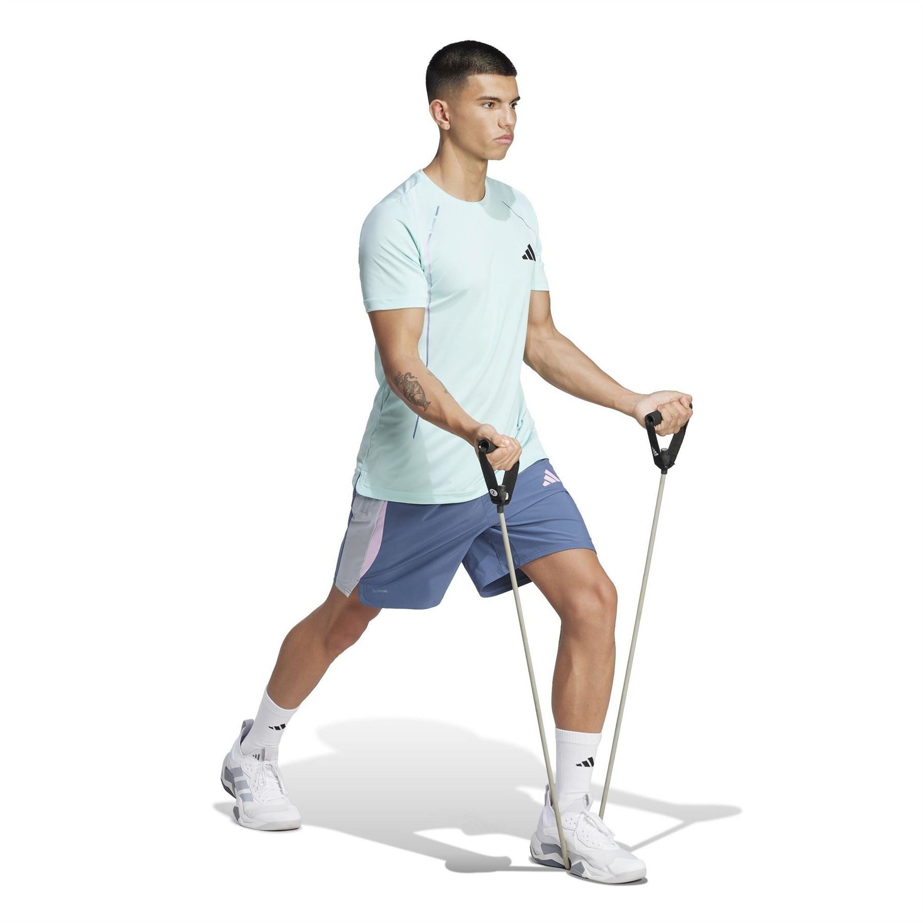 adidas Mens Climacool Colorblock Shorts