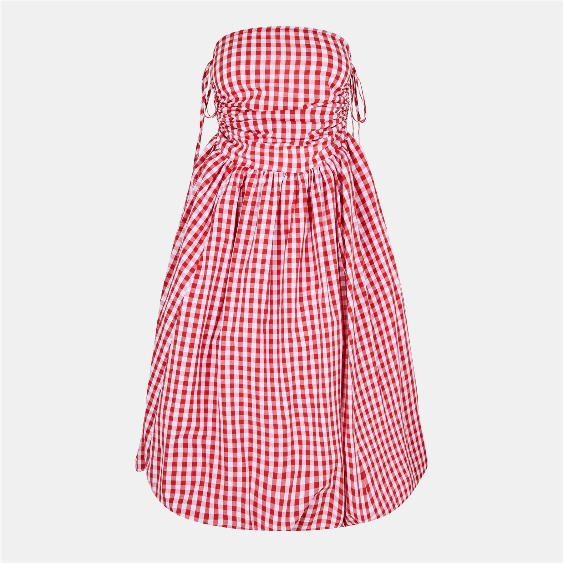 AmyLynn Amy Lynn Alexa Shoulder Tie Ultra Mini Peplum Dress