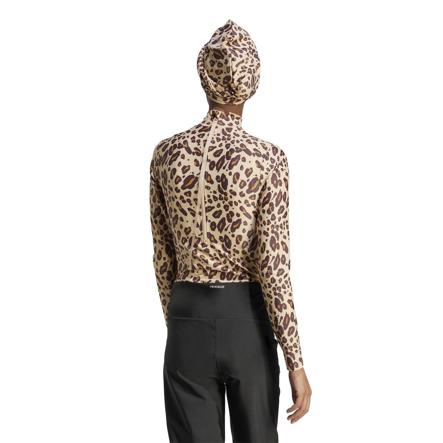 adidas Long Sleeved Animal Print Swimsuit