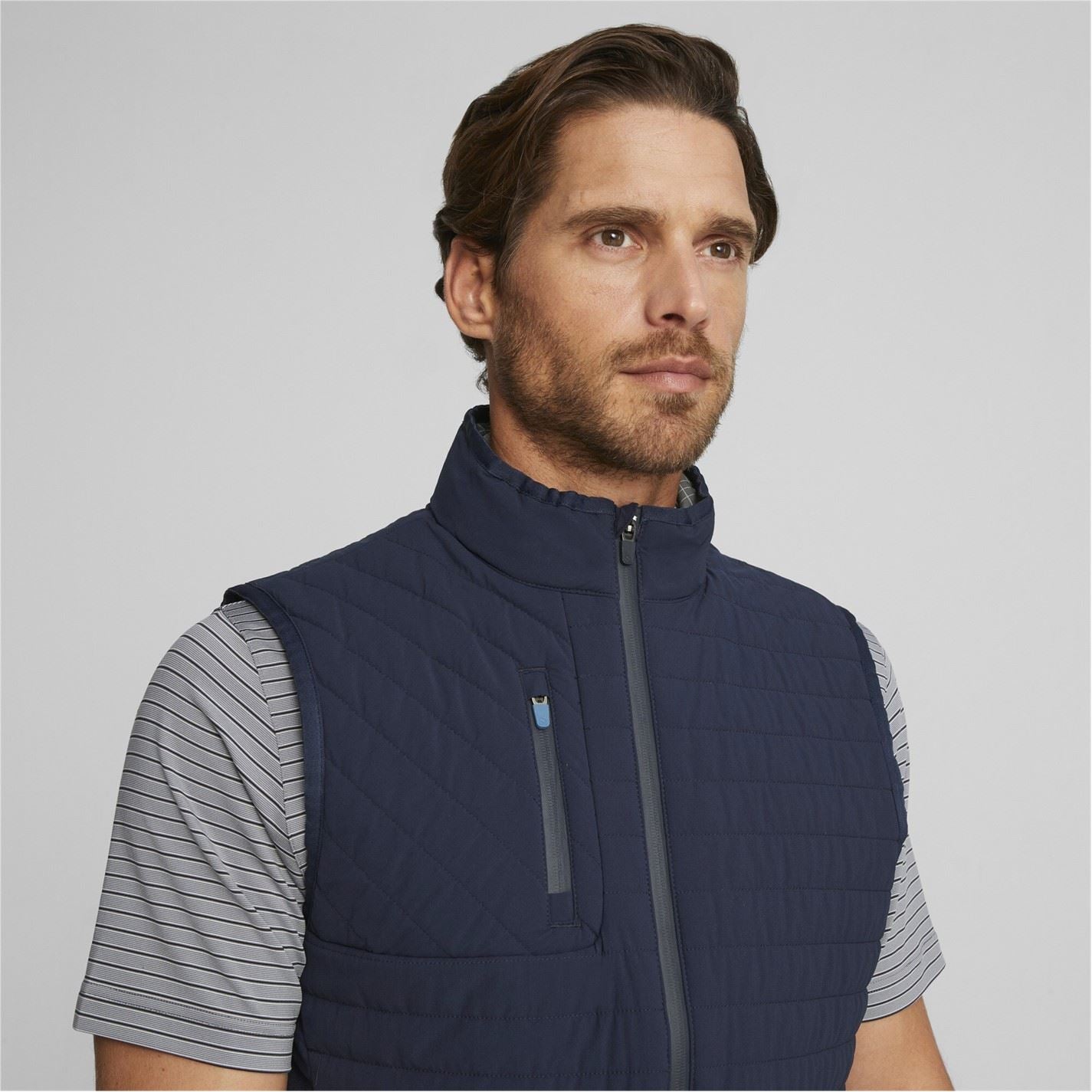 Puma Scotia Quilted Performance Golf Vest