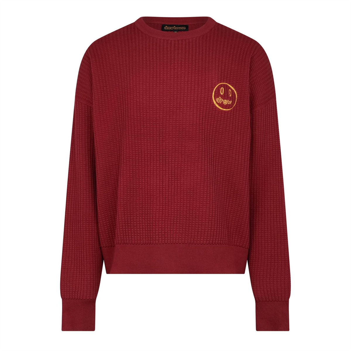 Drew House Adults Sketch Mascot Waffle Crew Neck Jumper
