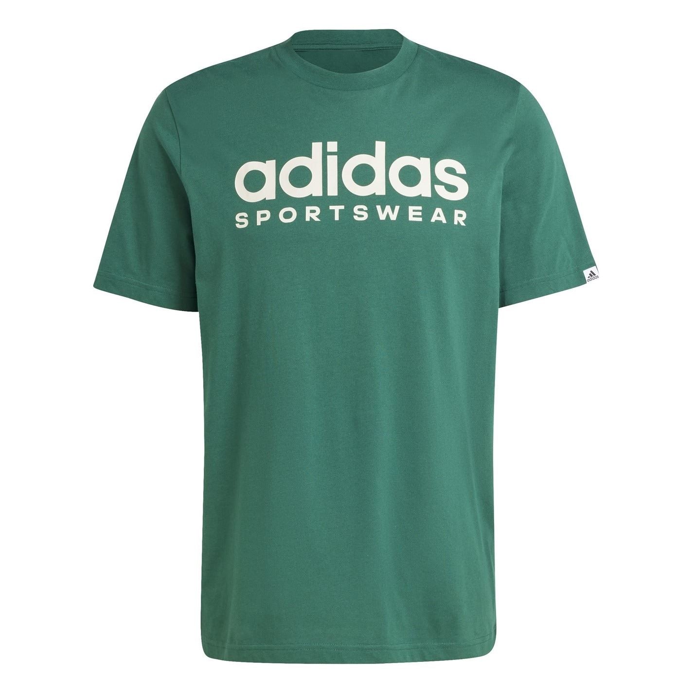 adidas Mens Essentials Single Jersey Logo T-Shirt