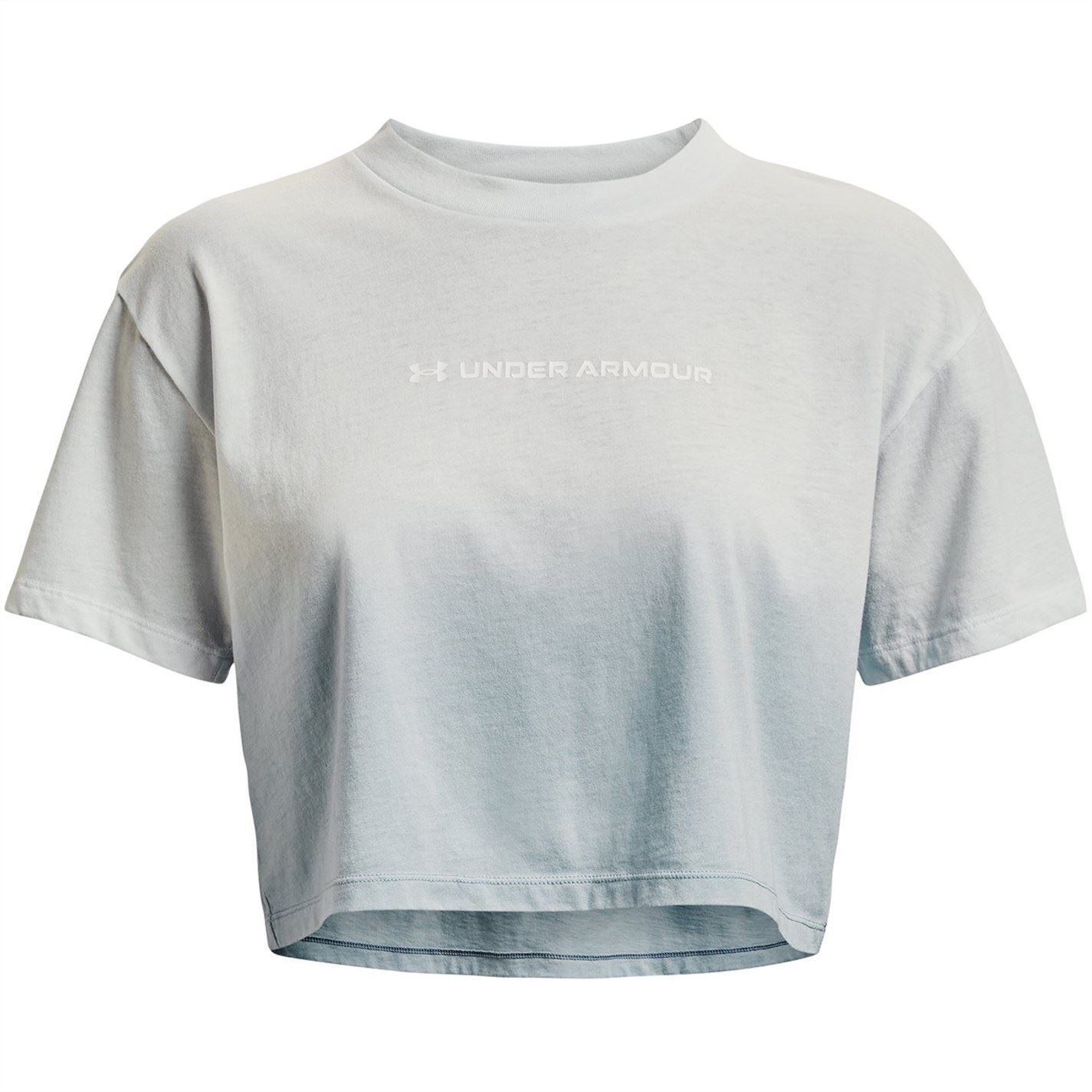 Under Armour Cropped Crew Neck Relaxed Fit T-Shirt