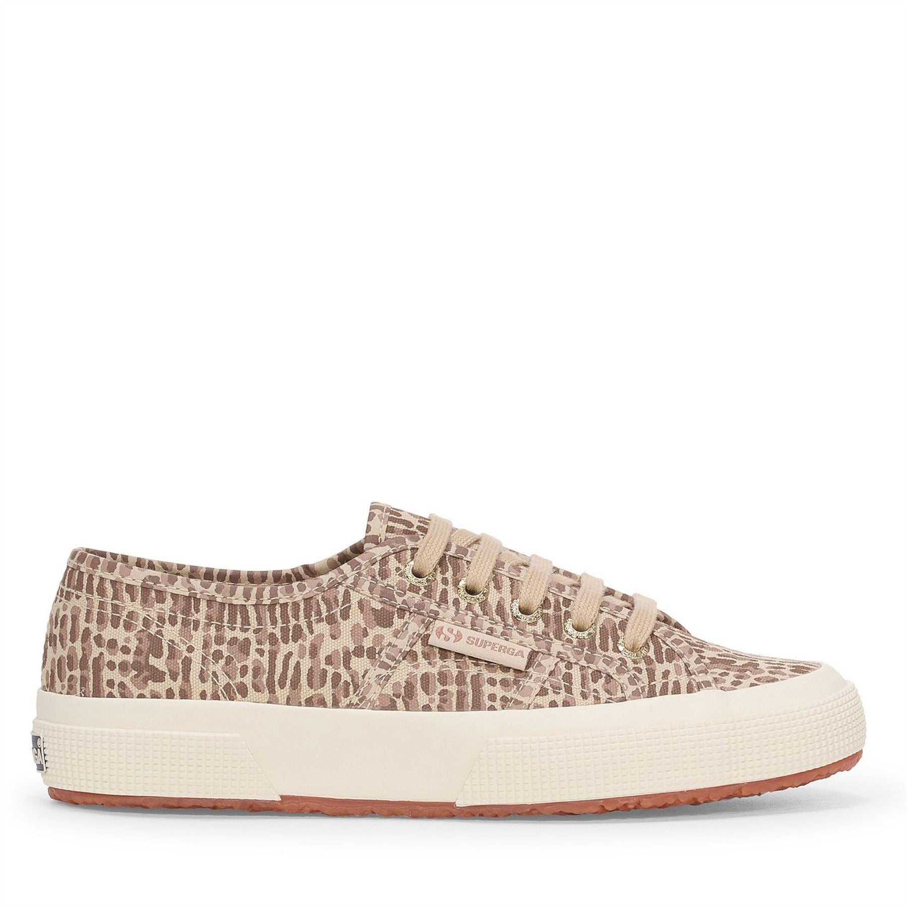 Superga 2750 Jag Print Canvas Low Top Sneakers