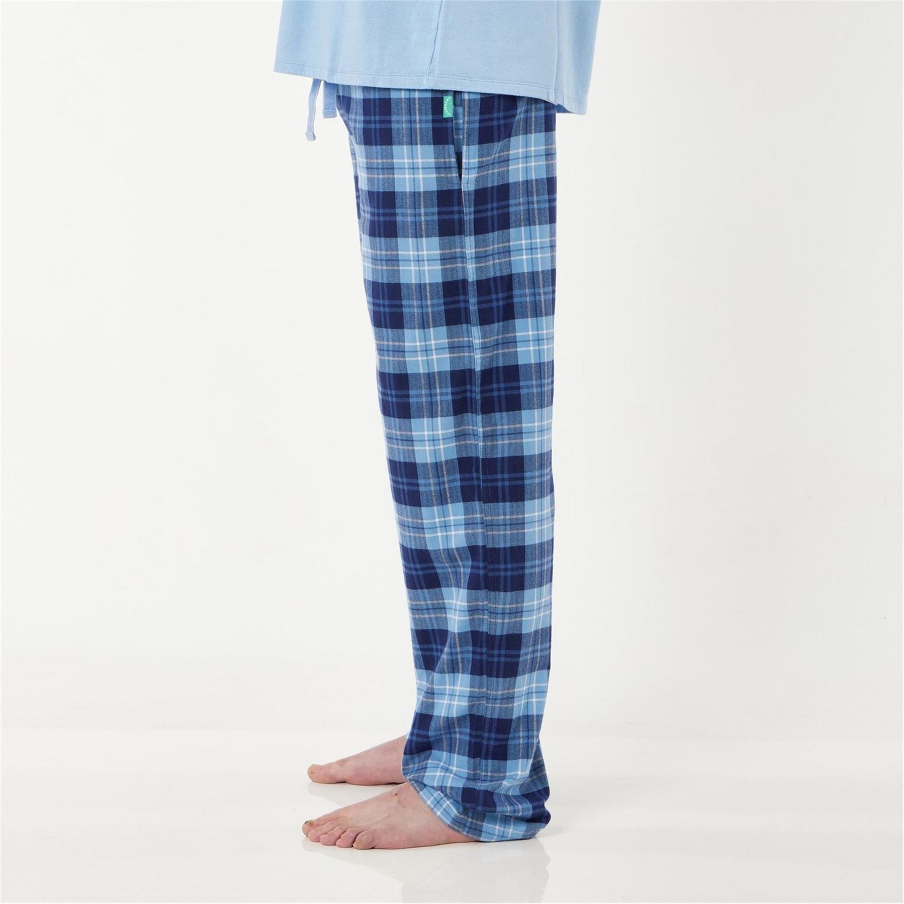 Loungers Mens Organic Brushed Cotton Lounge Trousers
