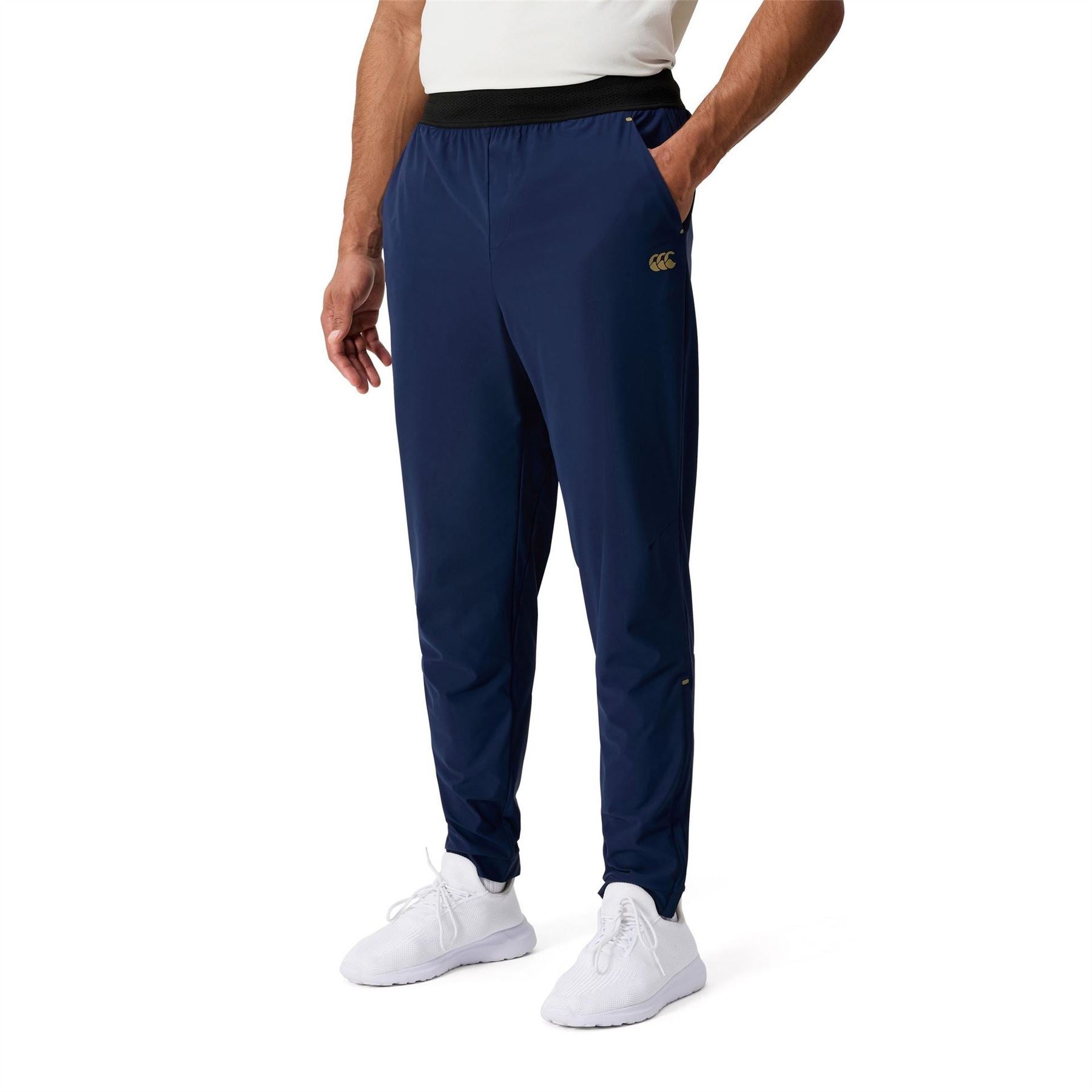 Canterbury Everest Solid Patterned Slim Track Pants