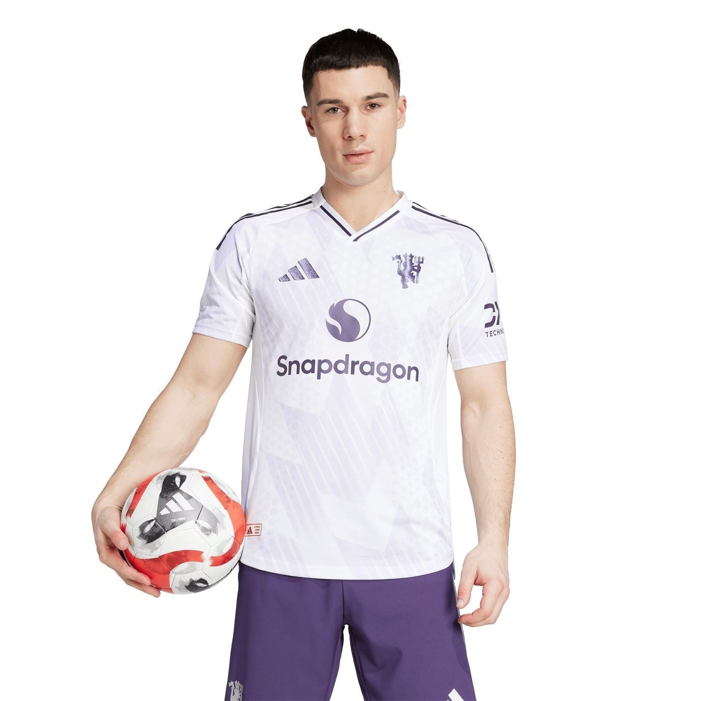 adidas Manchester United Away Authentic Shirt 2025 2026 Adults