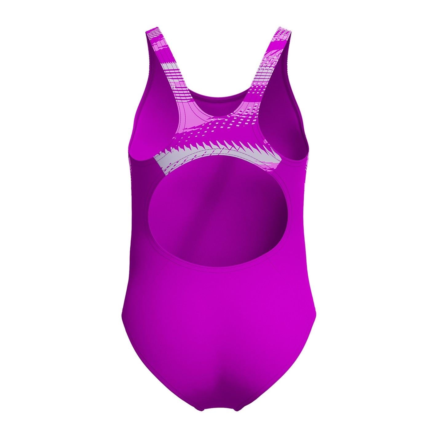 Speedo Hyperboom Splice Muscleback Swimsuit Junior Girls
