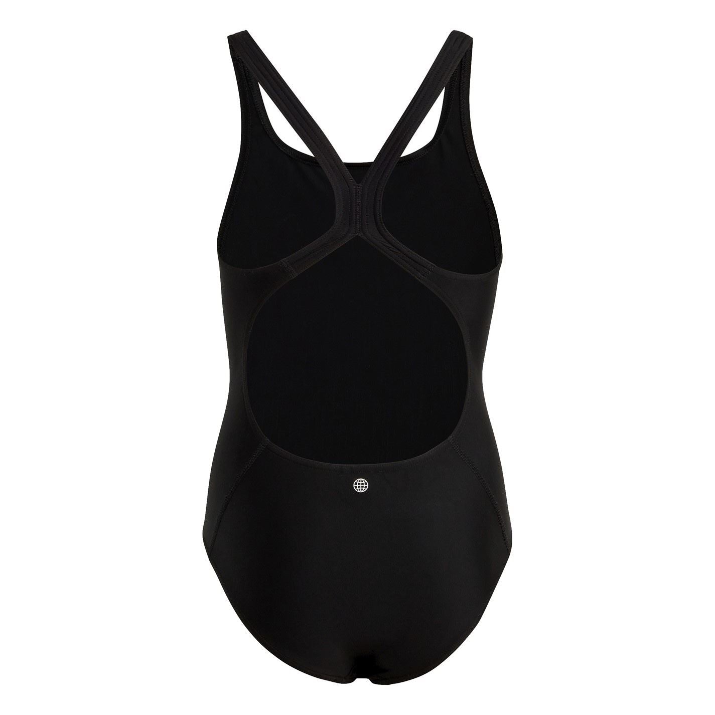 adidas Solid Small Logo Swimsuit
