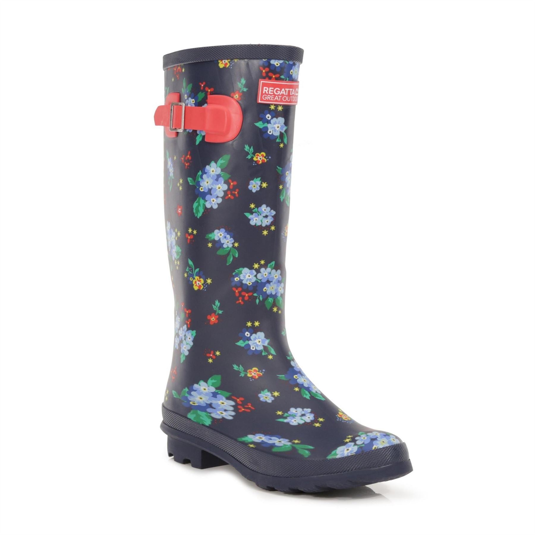 Regatta Lady Fairweath Floral Rain Boots