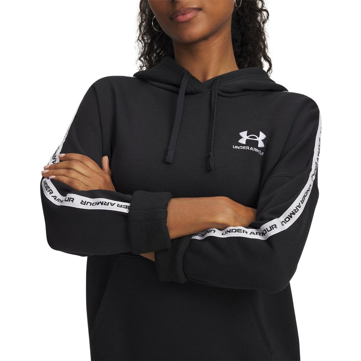 Under Armour Icon Fleece Taped Performance Hoodie