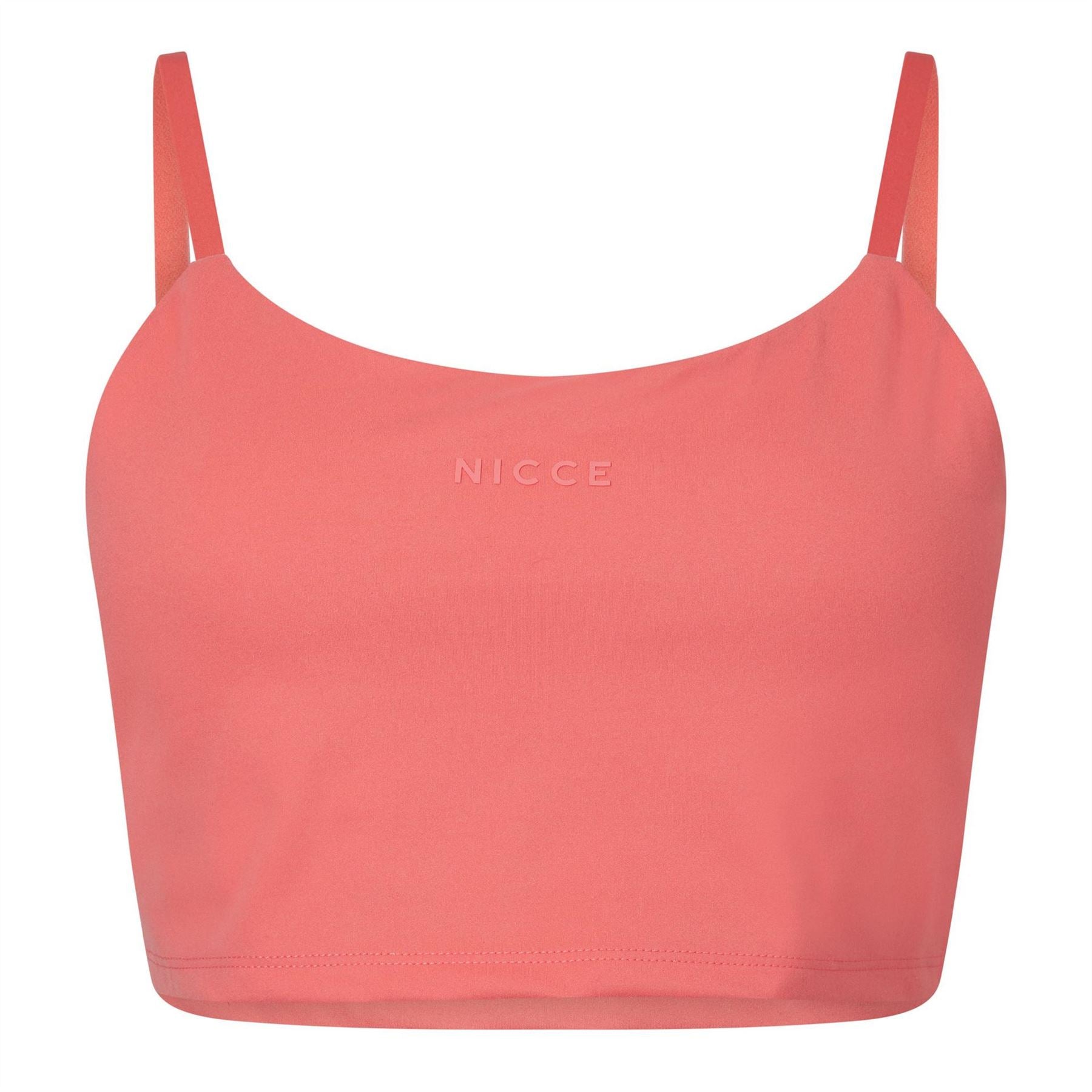 Nicce Cropped Scoop Neck Slim Fit Bra