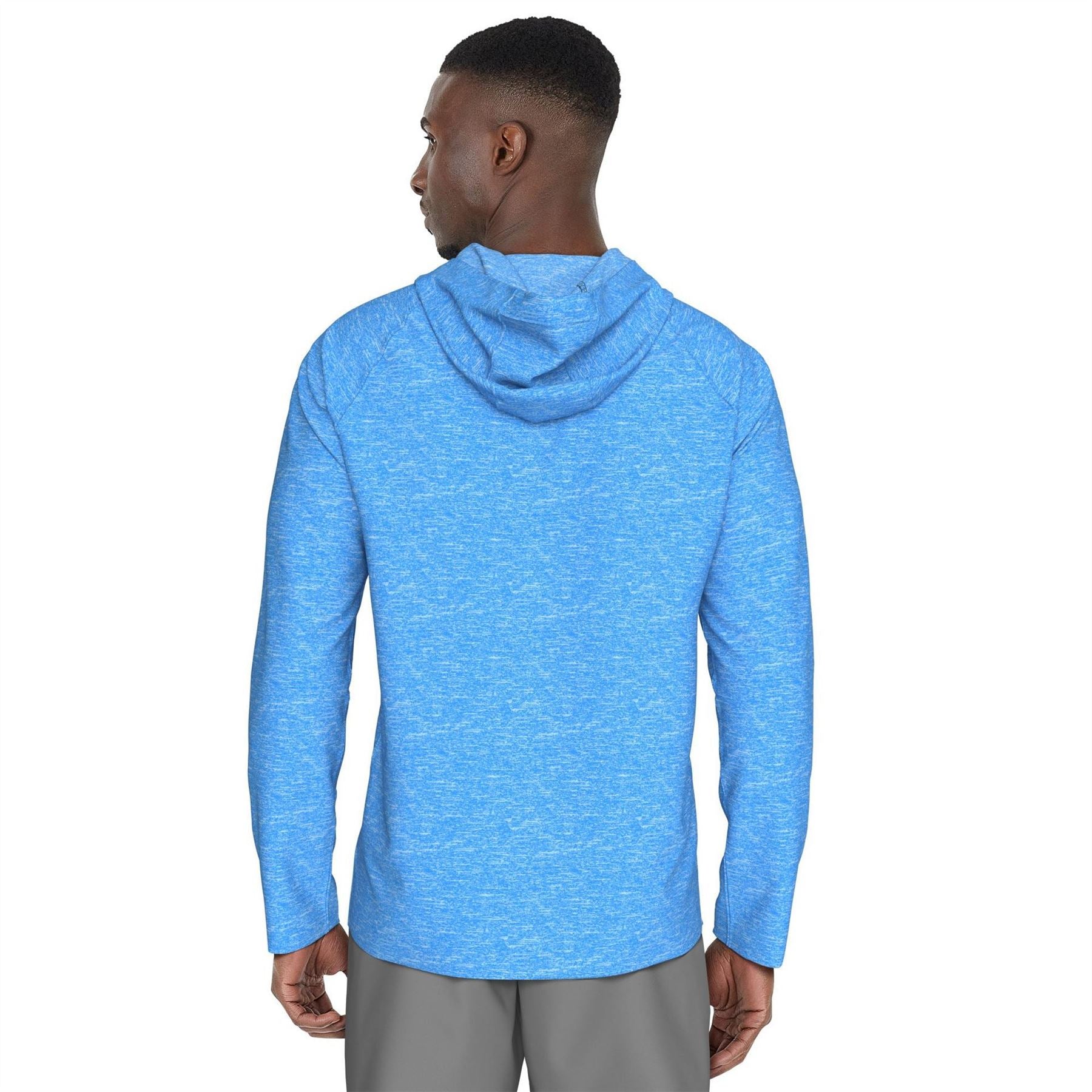 Nike Mens Swim Hydroguard Essential Dri Fit Uv Long Sleeve Hooded Top