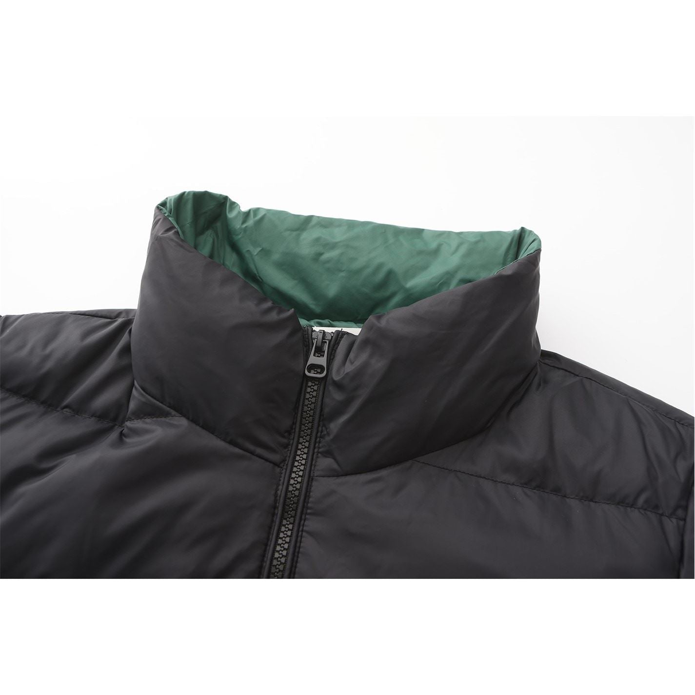 Firetrap Short Duck Down Funnel Neck Long Sleeve Down Jacket