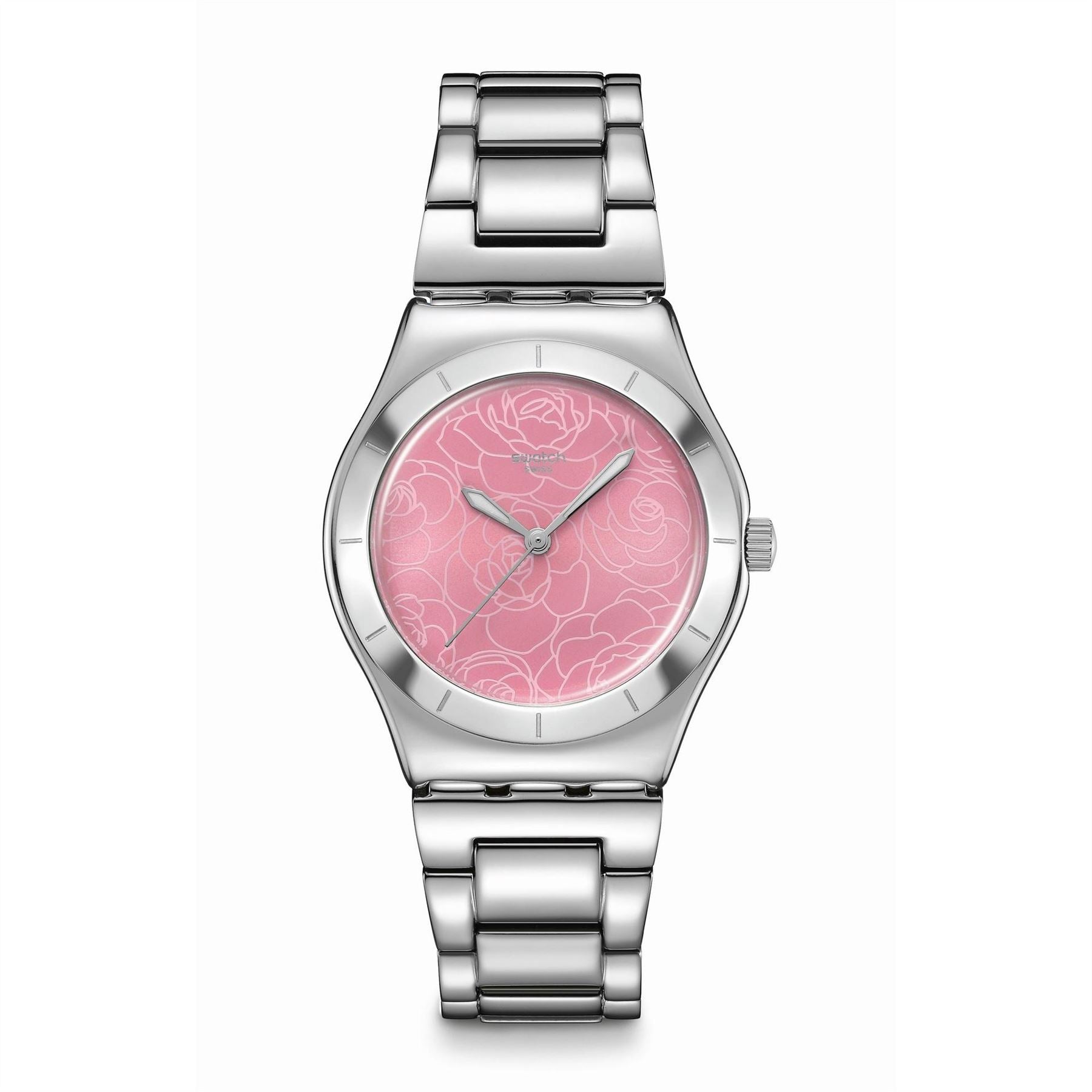 Swatch Adults Petal Charm Analogue Quartz Watch