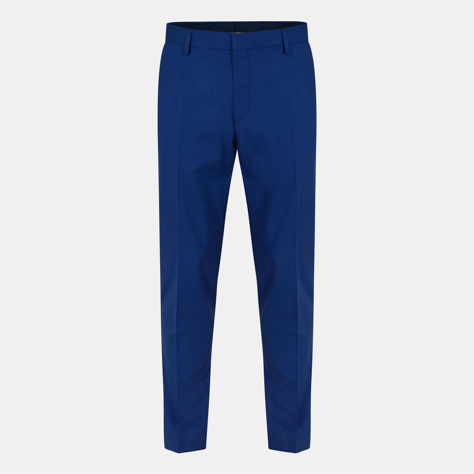 Boss Genius Solid Patterned Straight Chinos