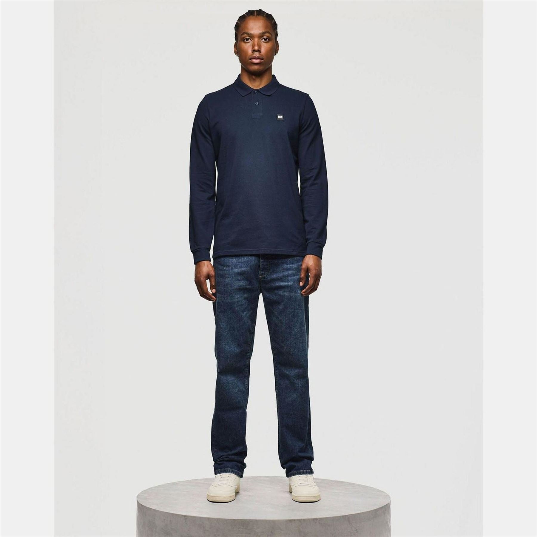 Weekend Offender Dice Long Sleeve Polo Shirt