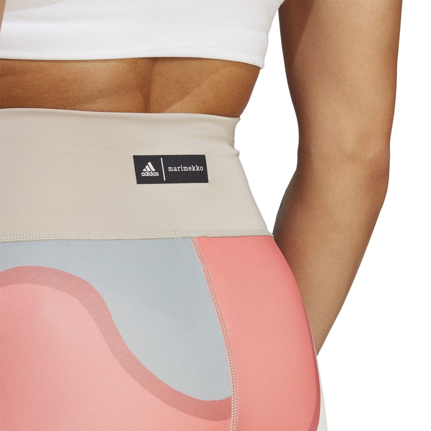 adidas Womens Marimekko Optime Bike Shorts