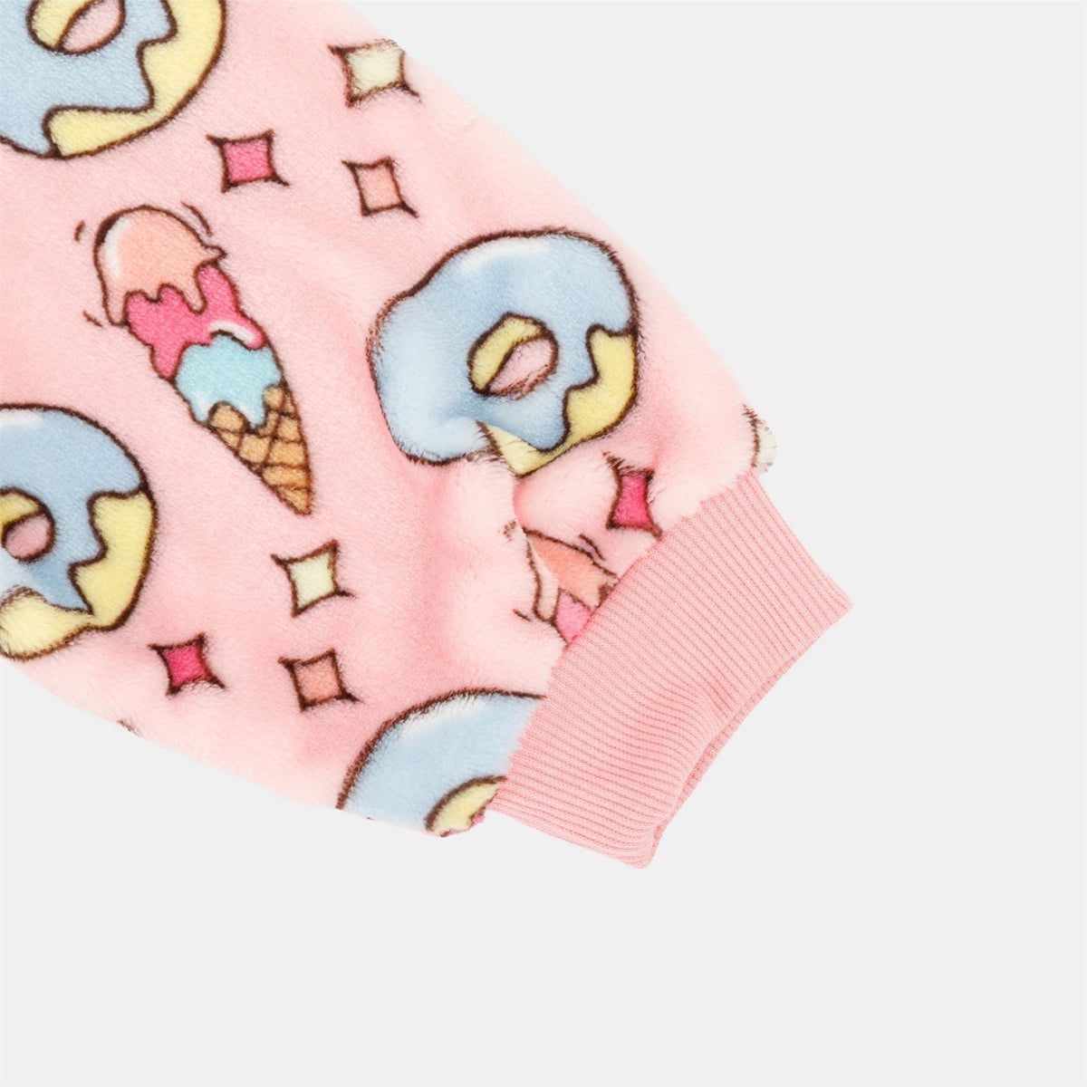 Star Snuggle Hoodie Ice Cream Pattern Junior Girls
