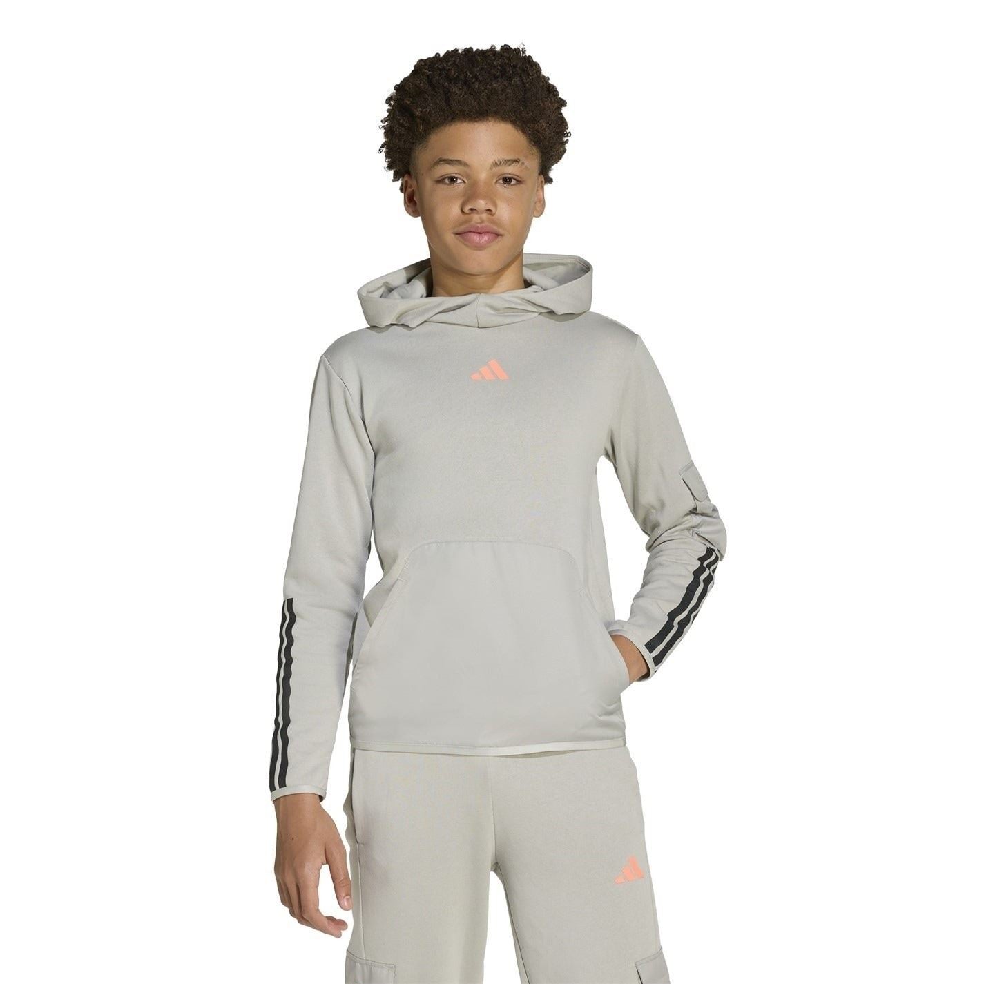 adidas Regular Fit Hooded Neck Sweatshirt