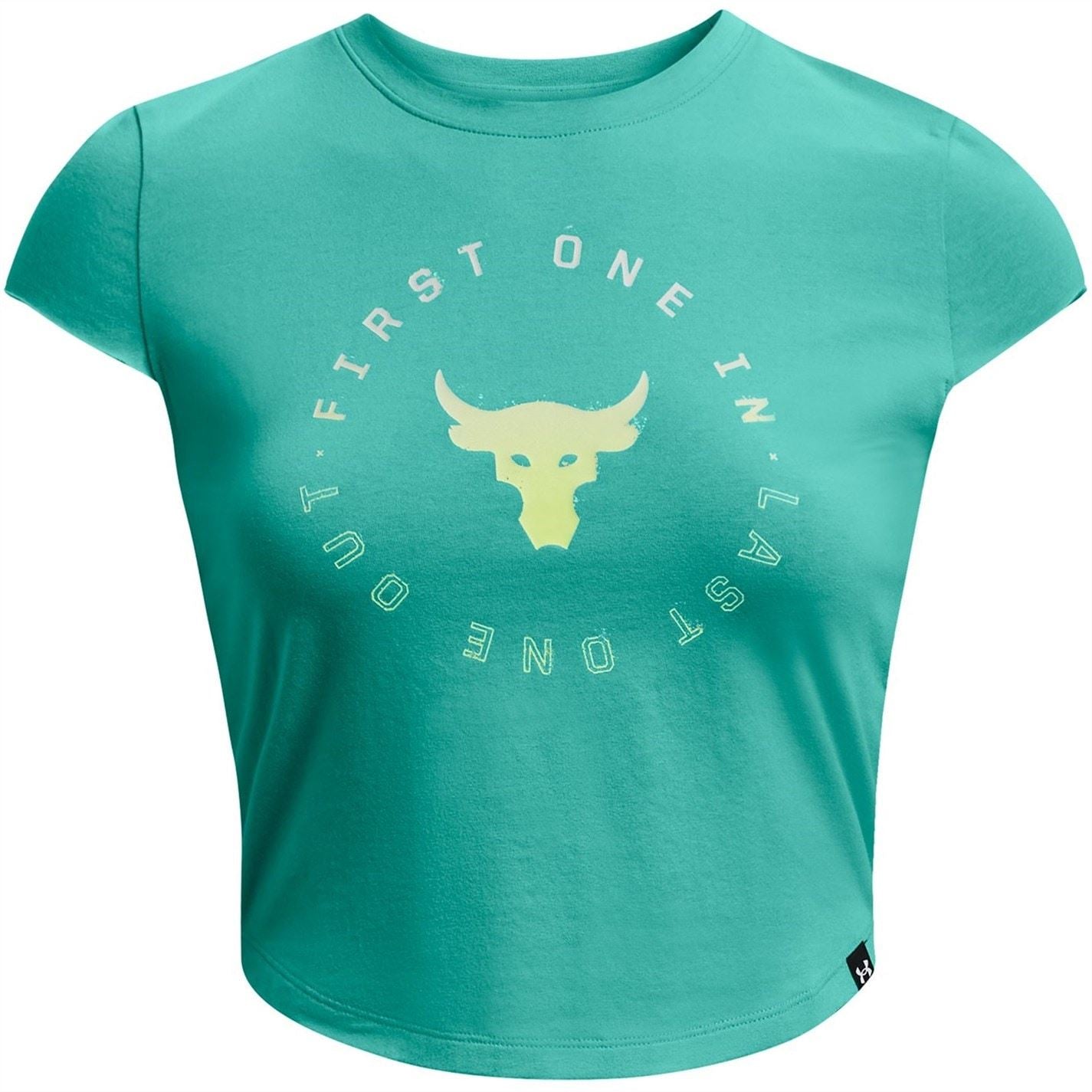 Under Armour Womens Project Rock Night Shift Cap T-Shirt