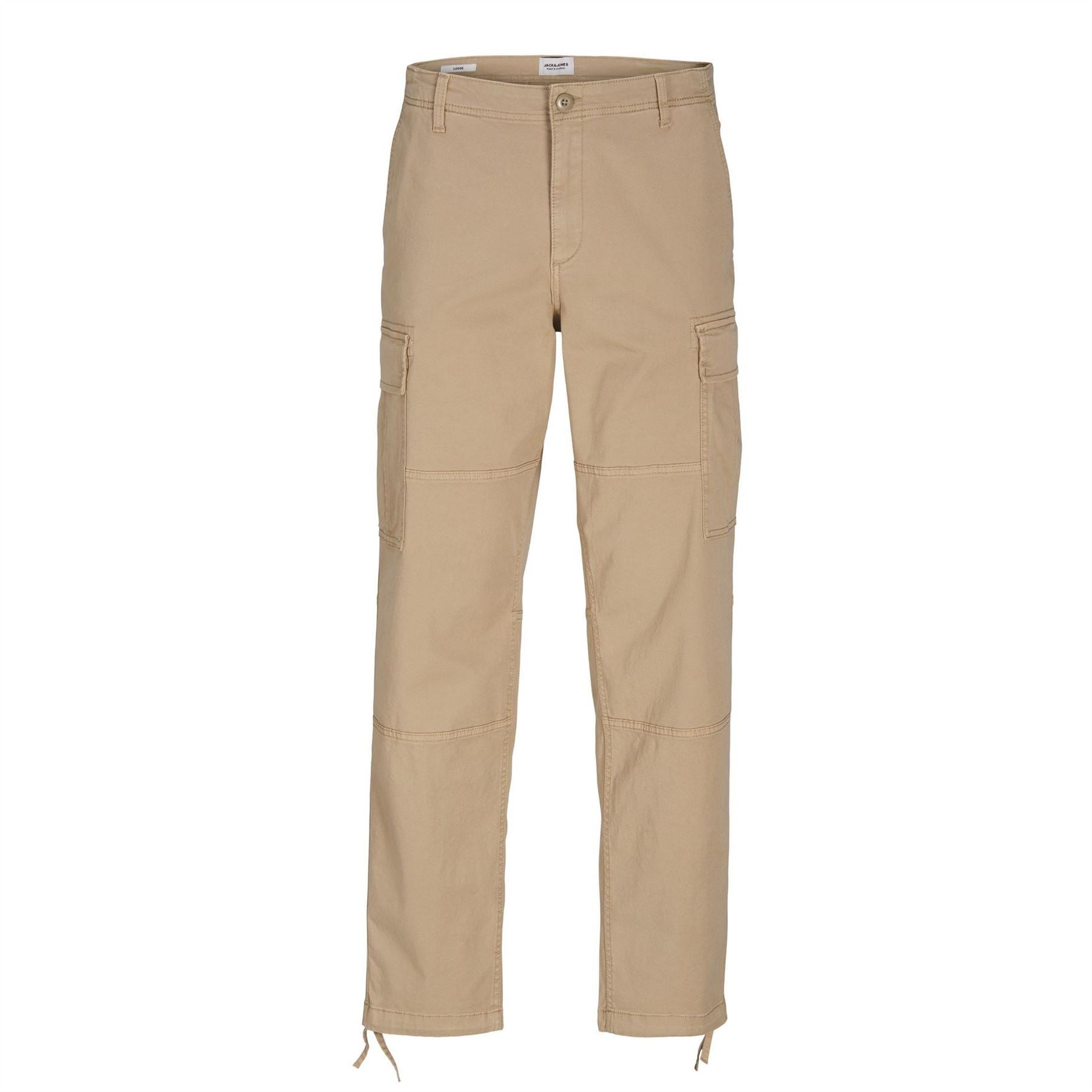 Jack and Jones Harlow Elastic Cuff Straight Leg Cargo